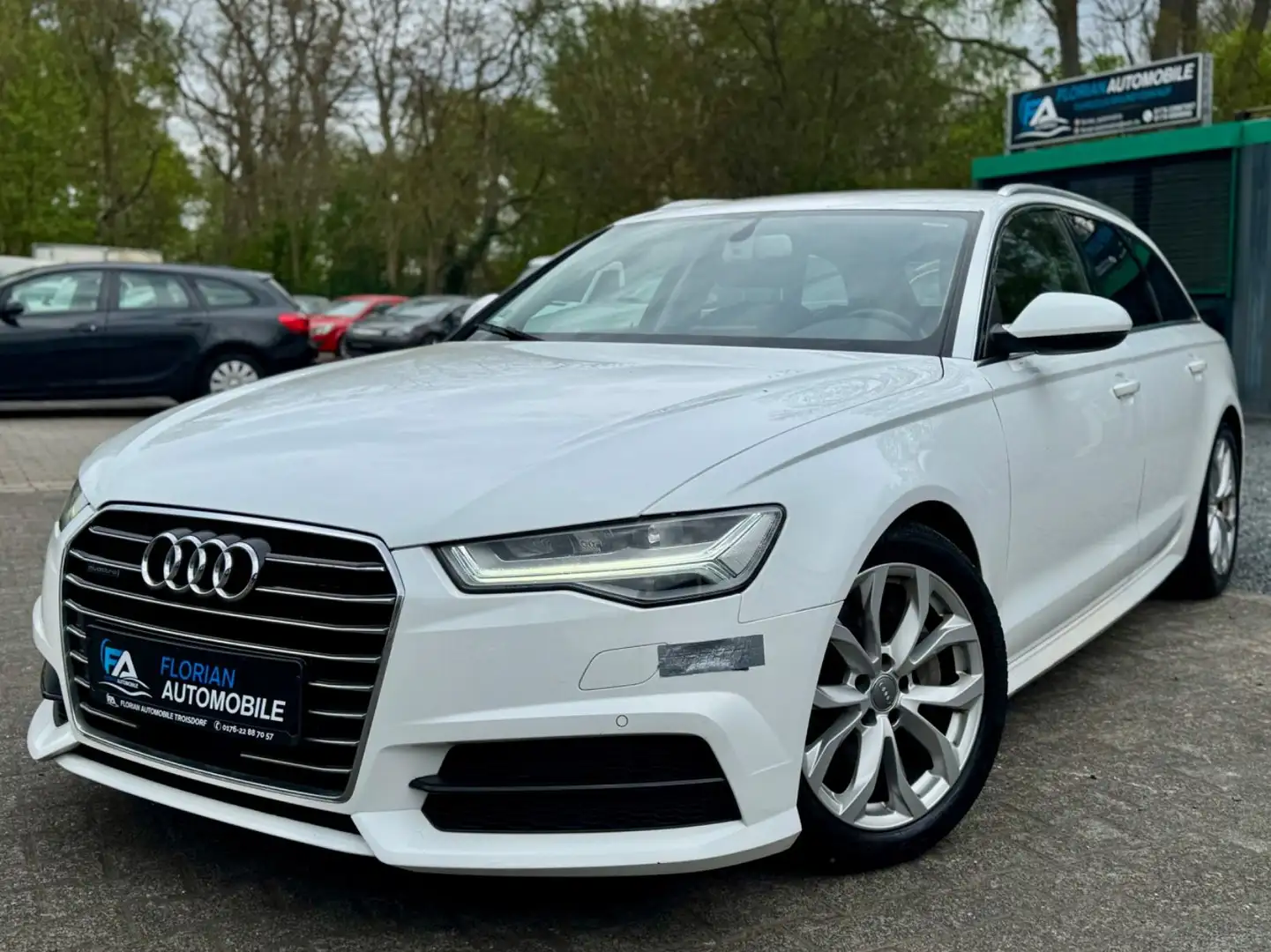 Audi A6 Avant 3.0 TDI clean diesel quattro Matrix Weiß - 1