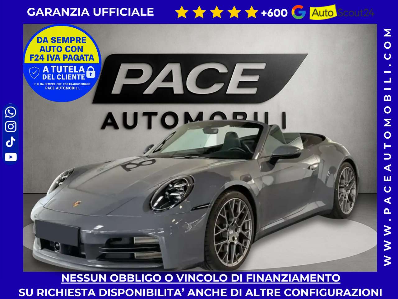 Porsche 992 911.2 CABRIO MATRIX SPORT CHRONO NAVI PDC ACC LED