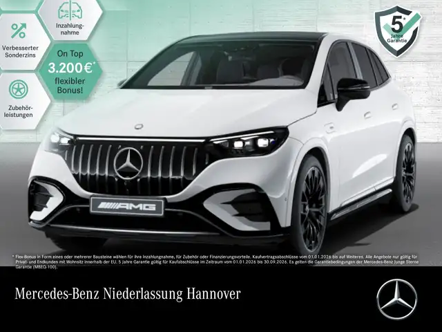 Mercedes-Benz EQE 43 4M NIGHT+PANO+360+AHK+BURMESTER+SITZKLIMA