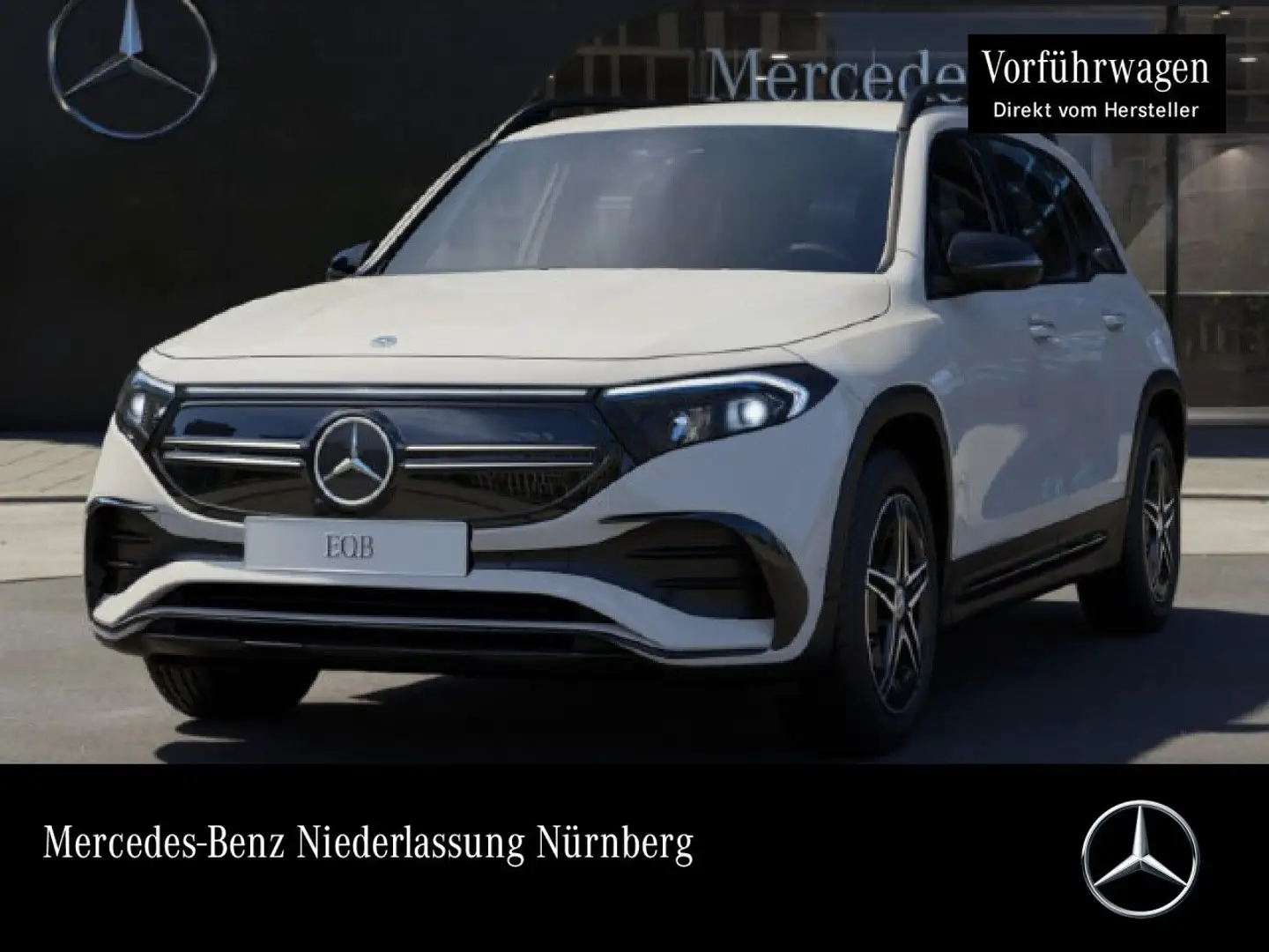 Mercedes-Benz EQB 300 4M AMG+NIGHT+PLUS-PAKET+360+KEYLESS Blanc - 1