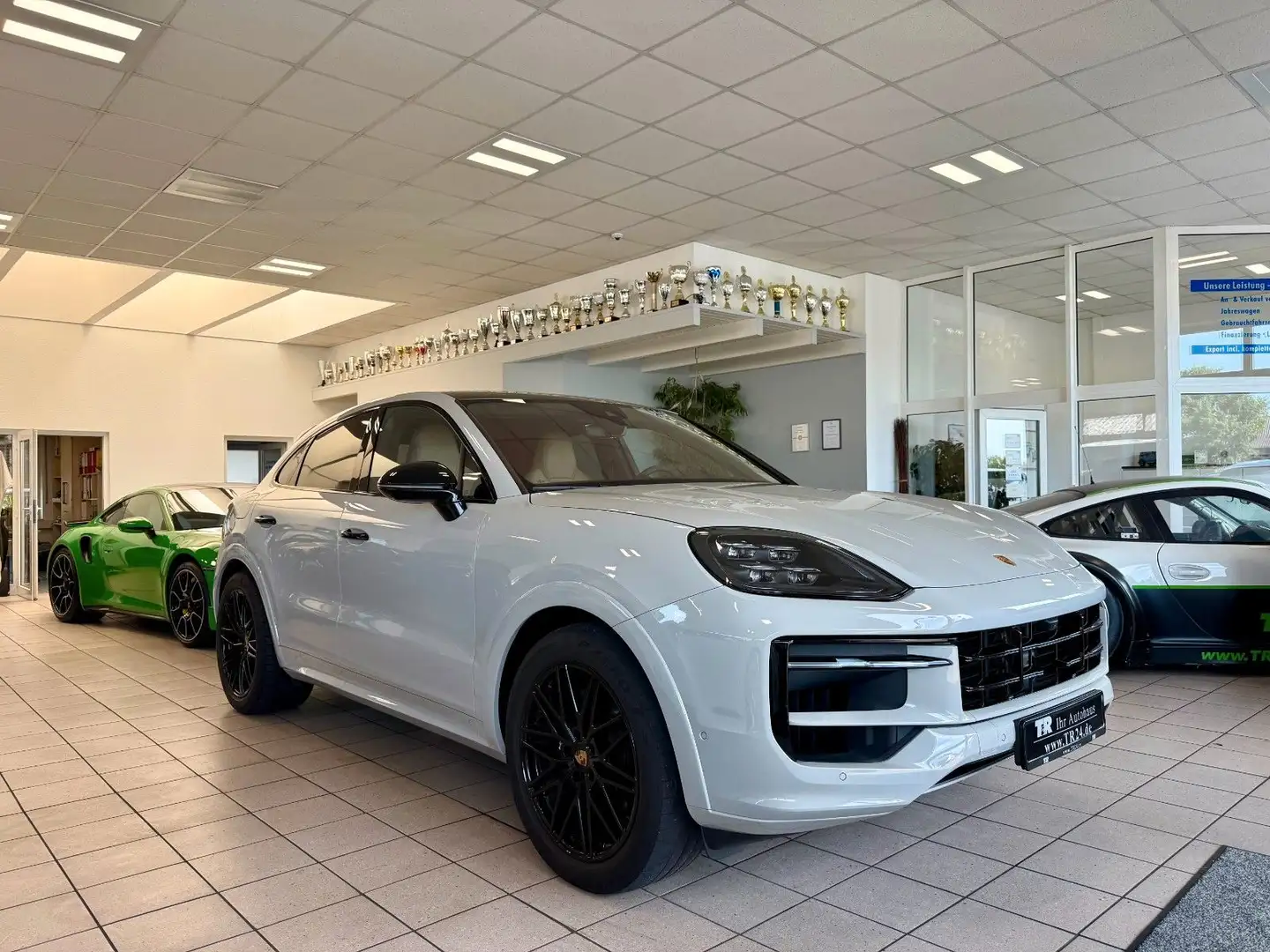 Porsche Cayenne Coupe SportDesign/Burmester/HeadUp/ACC Weiß - 1