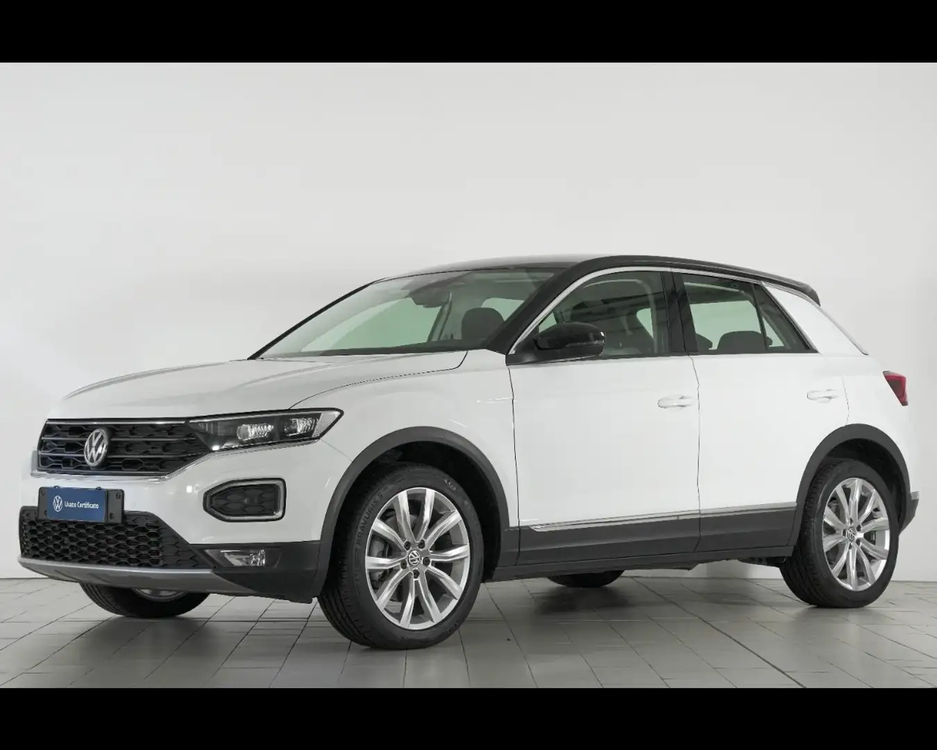 Volkswagen T-Roc 2.0 tdi Advanced 4motion dsg 150 CV Weiß - 1
