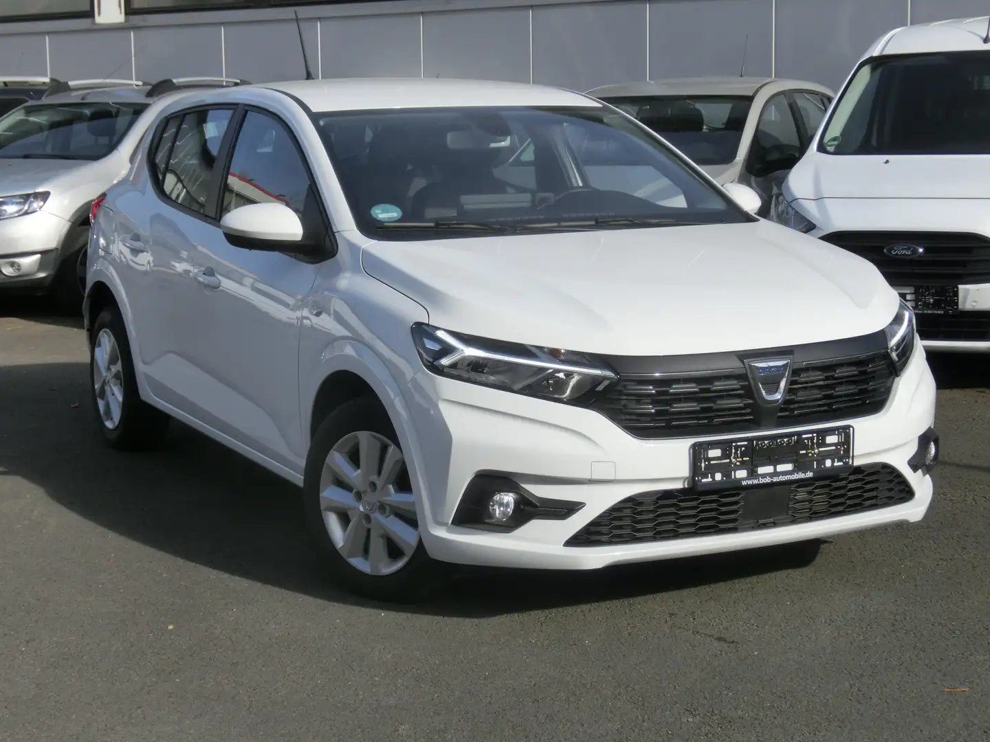 Dacia Sandero III 1.0l SCe 65 Comfort / Navi, Klima, Tel., PDC Blanco - 1