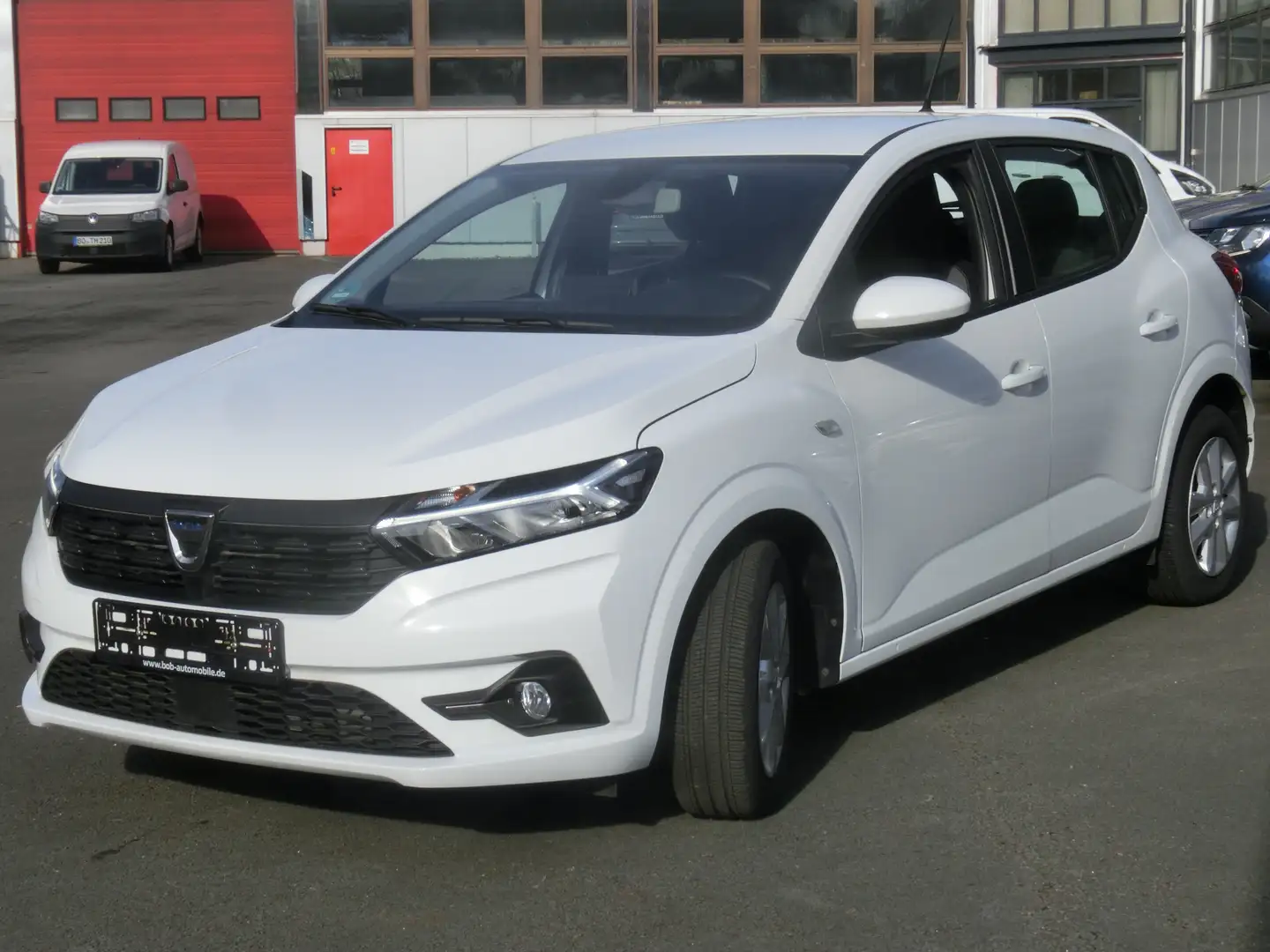 Dacia Sandero III 1.0l SCe 65 Comfort / Navi, Klima, Tel., PDC Blanco - 2