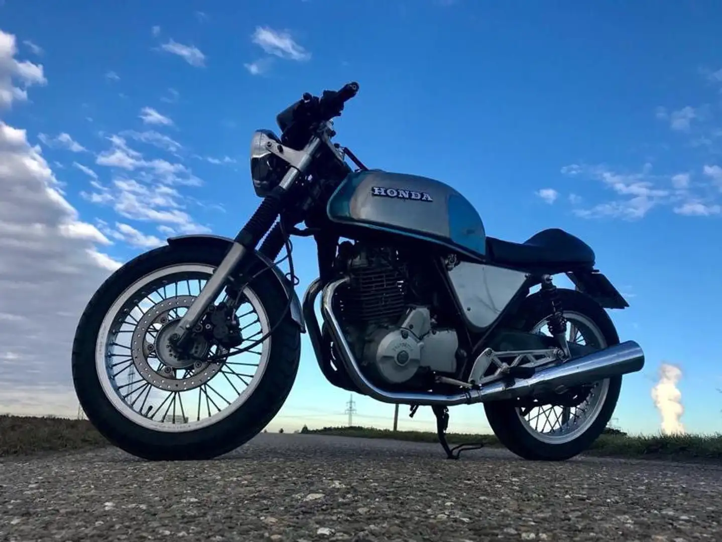 Honda XBR 500 Blue - 1