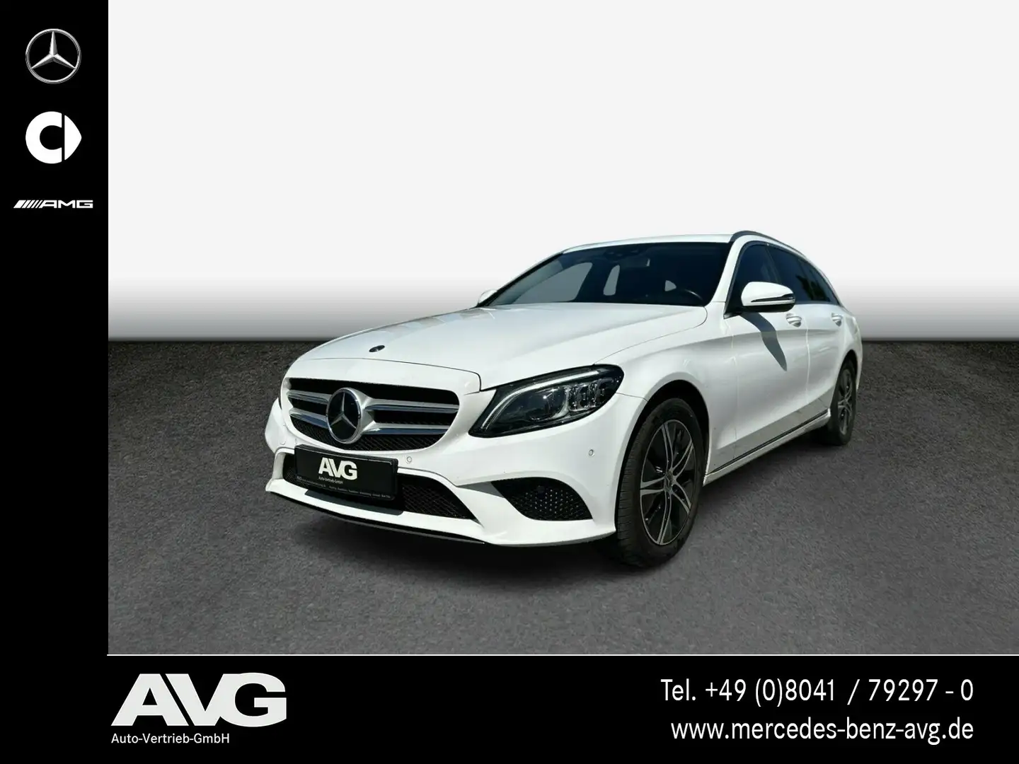 Mercedes-Benz C 220 C 220 d 4MATIC AVANTGA|STDHZG|DIST|RFK|AIRMATIC Weiß - 1
