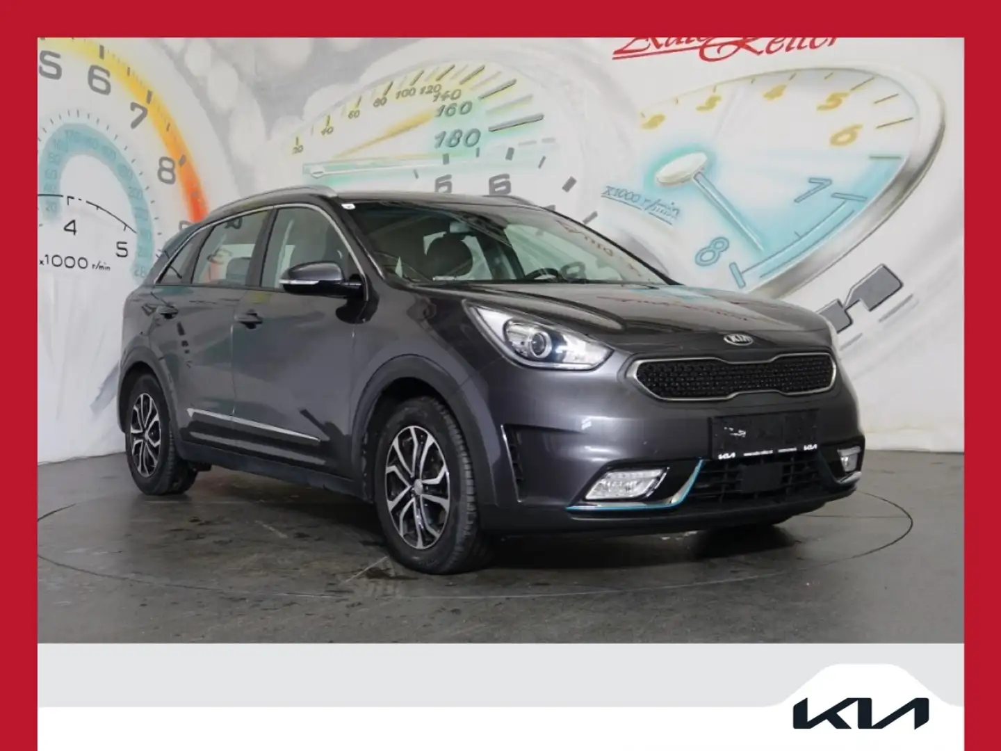Kia Niro 1,6 GDI Plug-In Hybrid PHEV Silber DCT *ACC, NA... Grau - 1