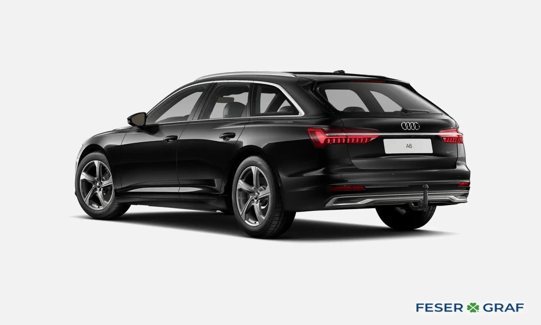 Audi A6 Avant 45 TFSI quattro S tr. AHK-Matrix-ACC- Schwarz - 2