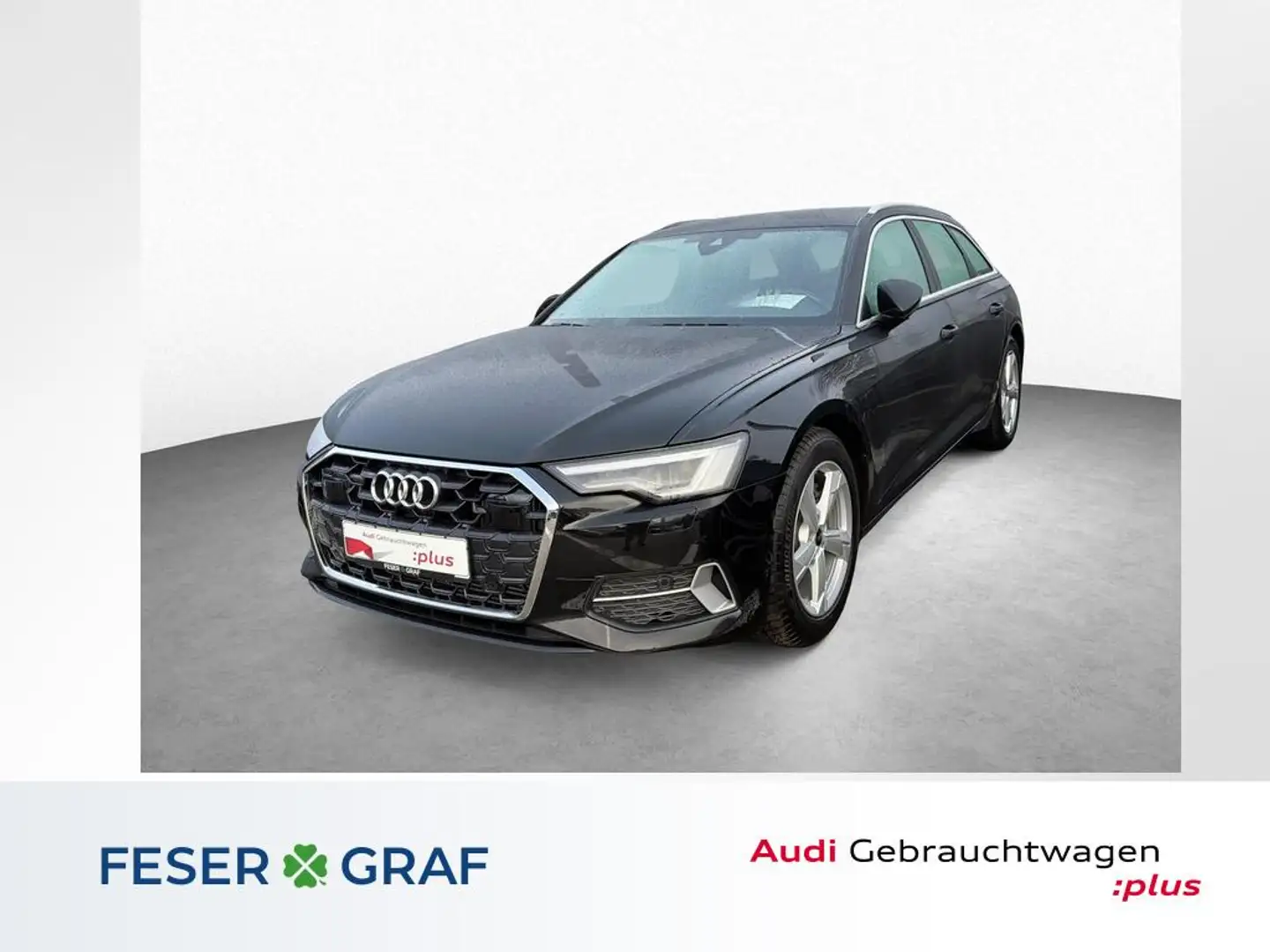 Audi A6 Avant 45 TFSI quattro S tr. AHK-Matrix-ACC- Schwarz - 1