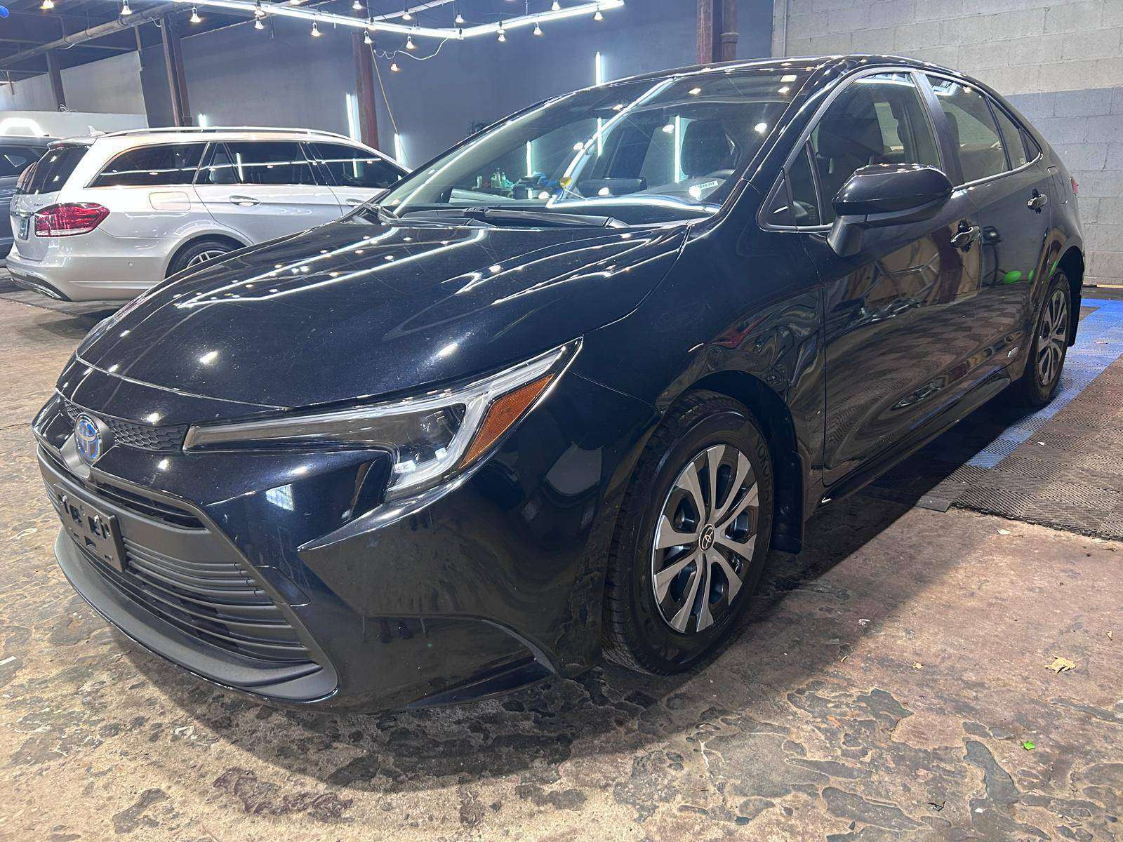 Black 2025 Toyota Corolla Hybrid Sedan All-Wheel Drive Automatic