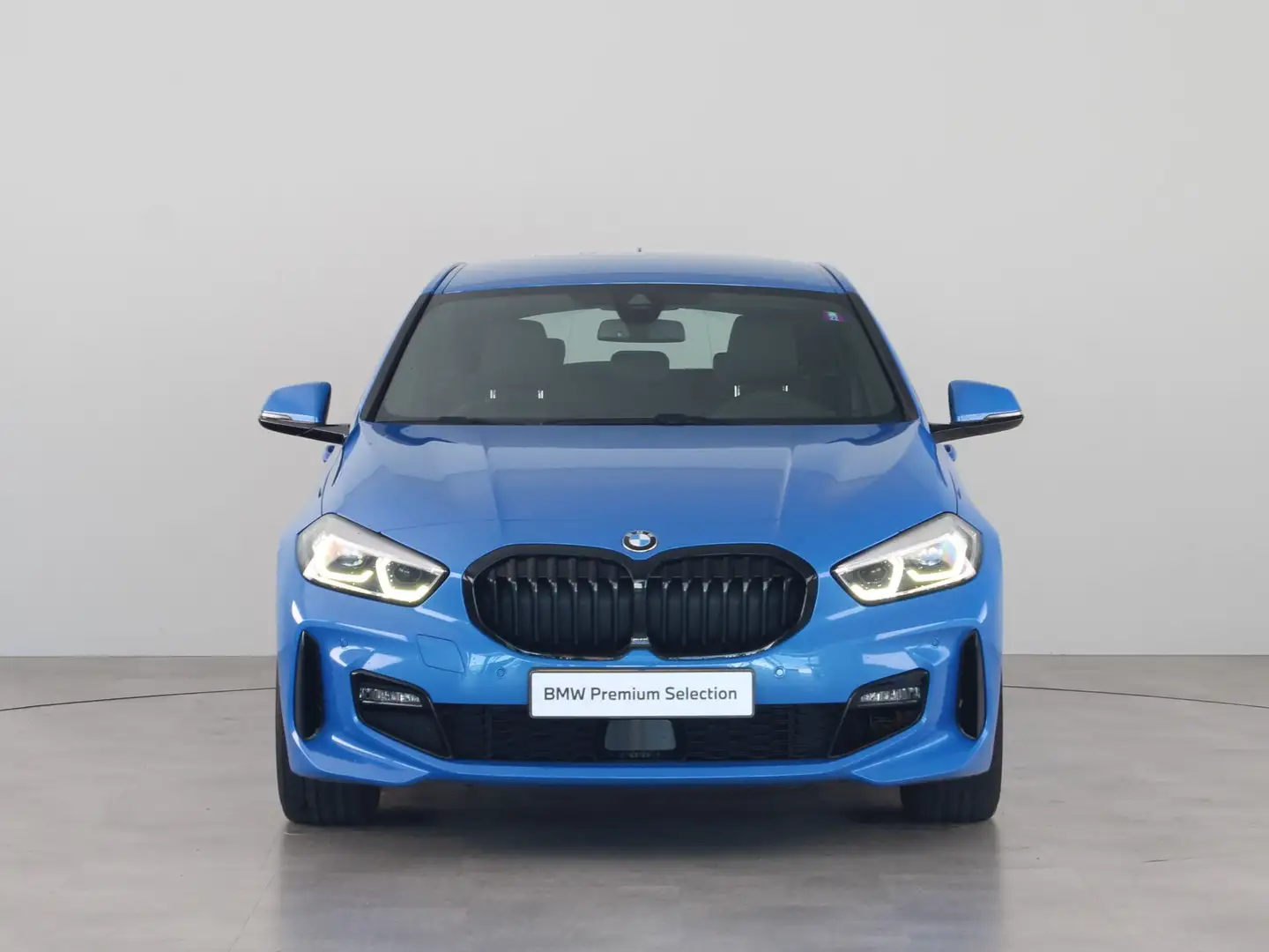 BMW 118 1 Serie 118i M Sport Bleu - 2