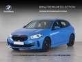 BMW 118 1 Serie 118i M Sport Bleu - thumbnail 1