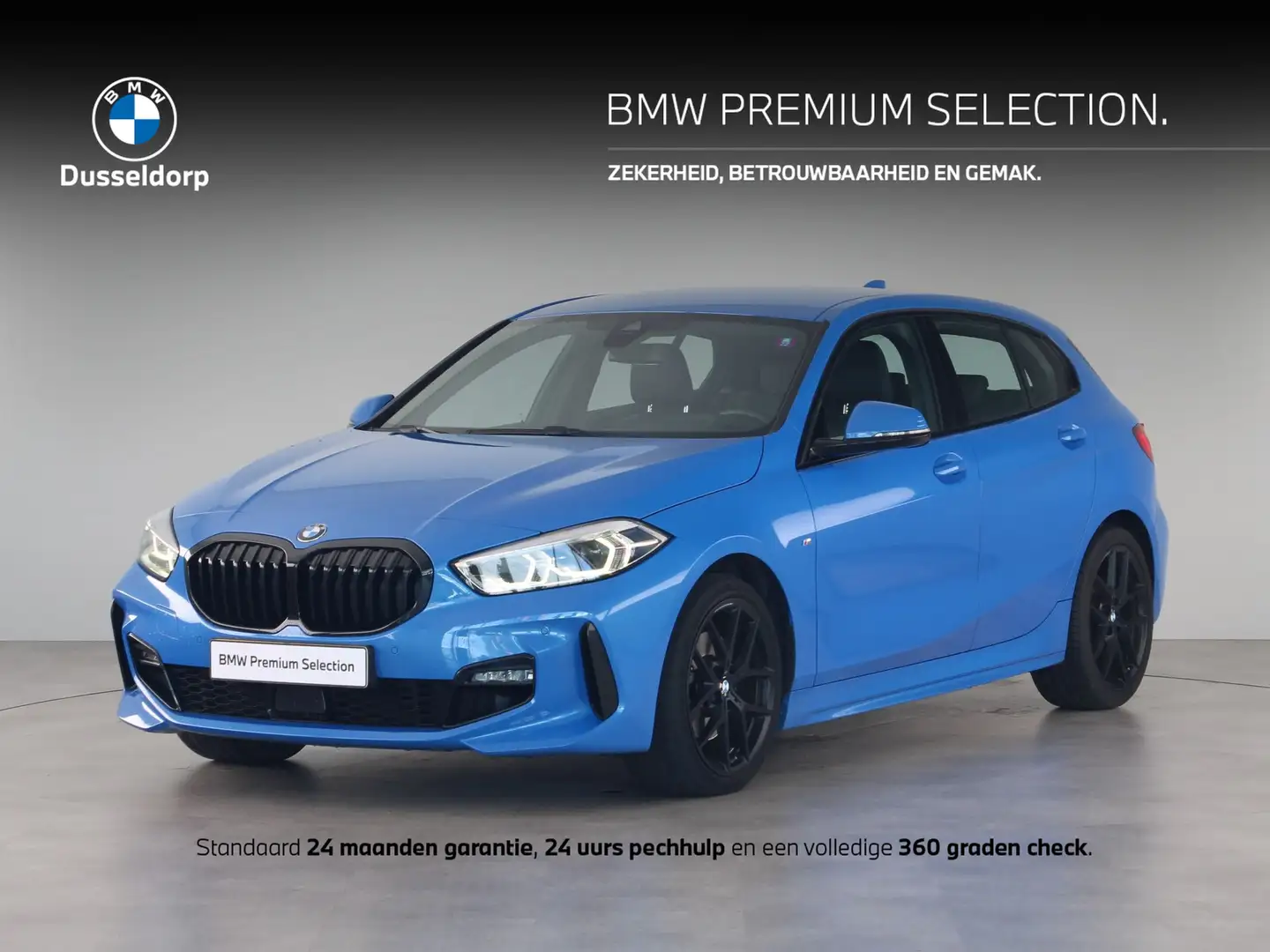 BMW 118 1 Serie 118i M Sport Bleu - 1