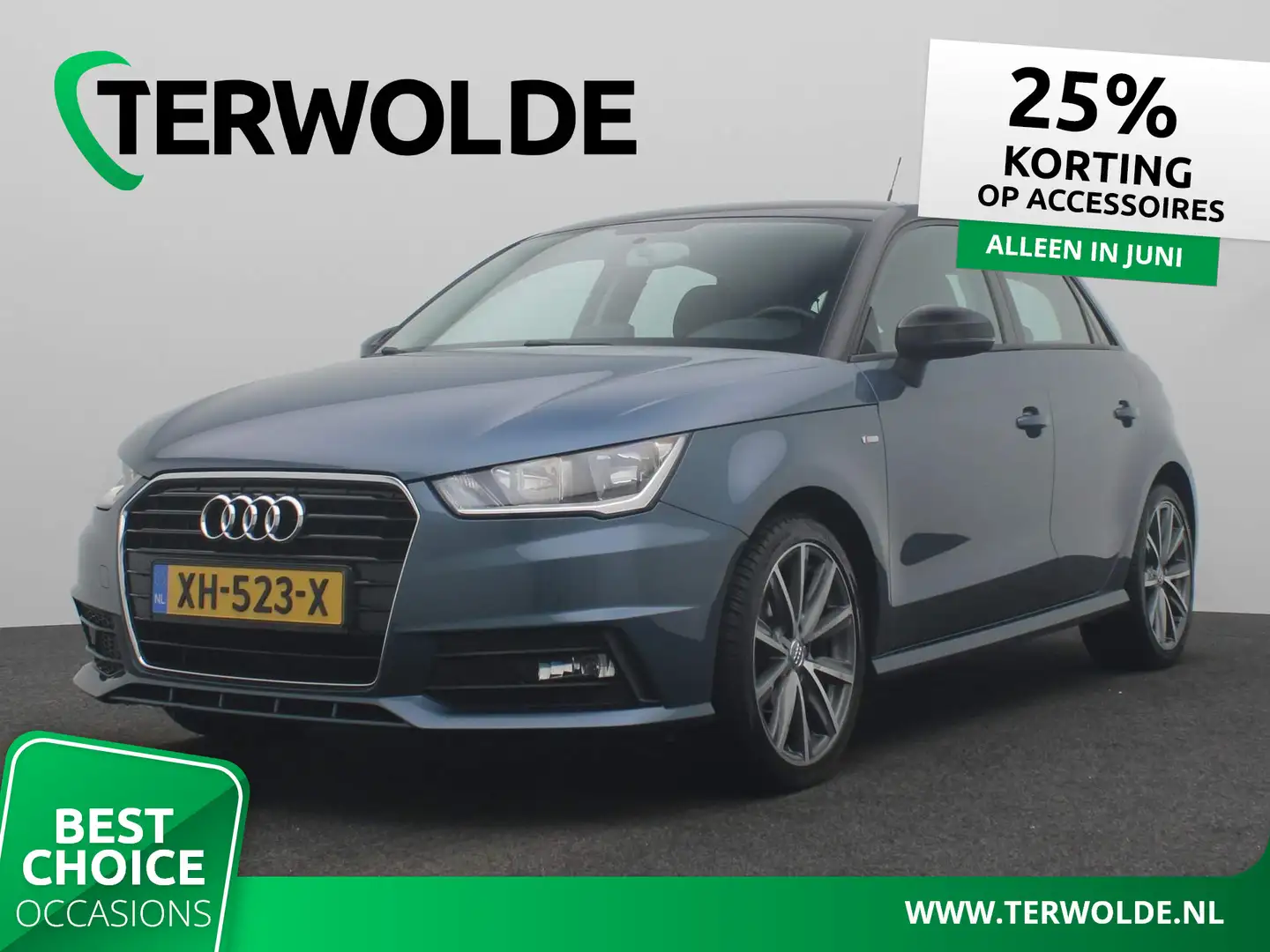 Audi A1 Sportback 1.0 TFSI Advance | S-Line exterieur | Na Azul - 1