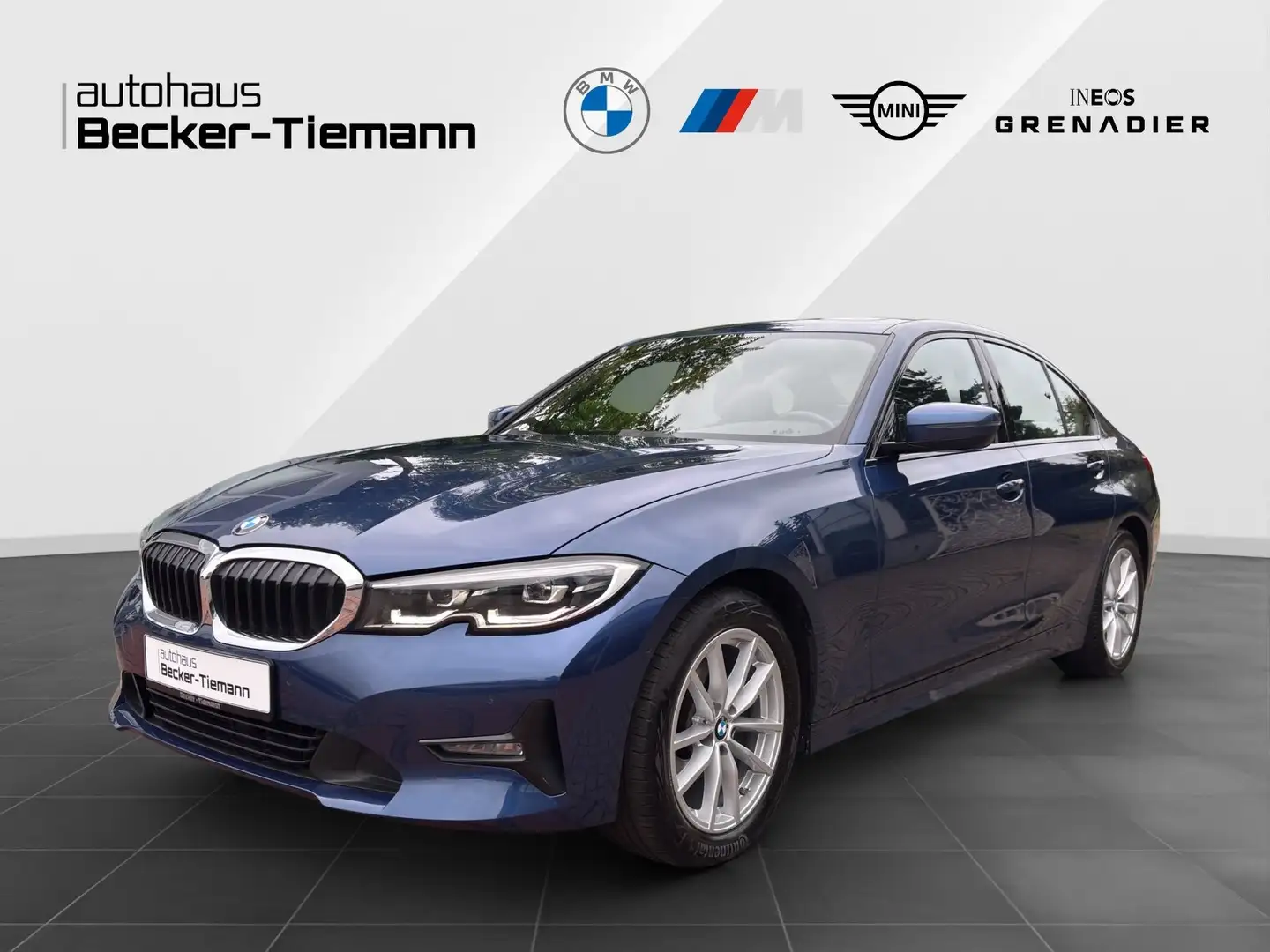BMW 320 d Limousine Klima | Schiebedach | Navi | LED | DAB Bleu - 1