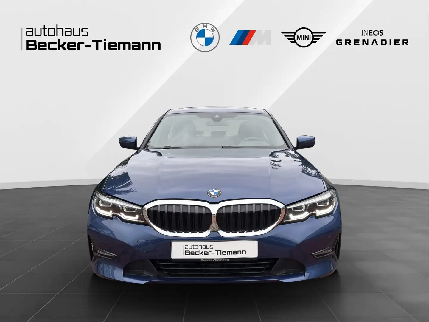 BMW 320 d Limousine Klima | Schiebedach | Navi | LED | DAB Bleu - 2
