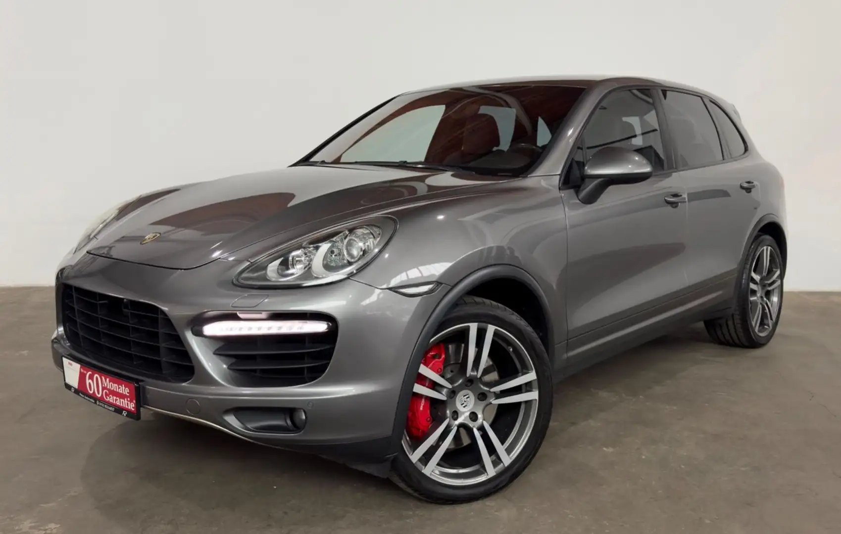 Porsche Cayenne CAYENNE TORBO BURMESTER 18WEGE LEDER NAVI AHK Grau - 2