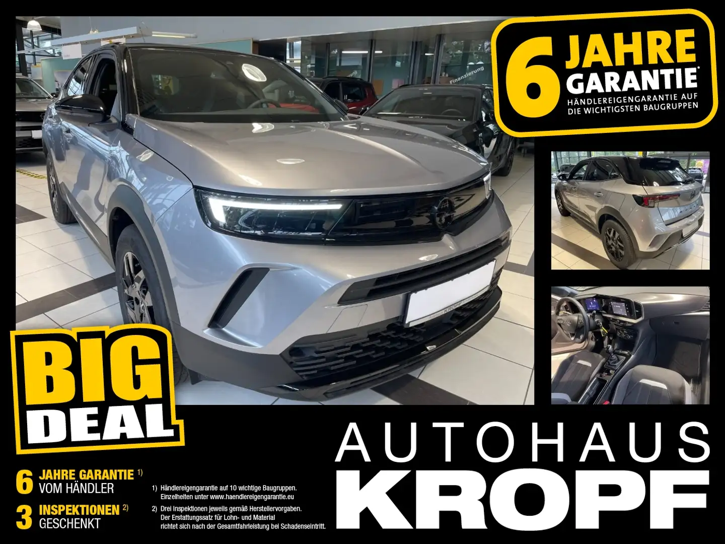 Opel Mokka 1.2 Turbo GS FLA LM KAM LED KlimaA PDC Grigio - 1