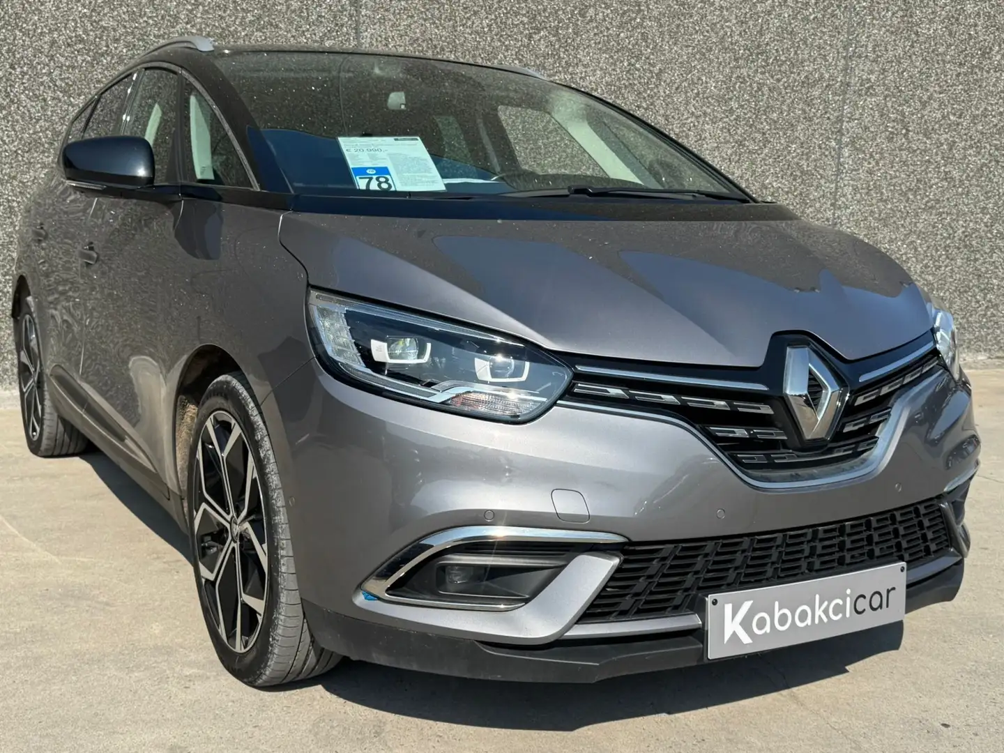 Renault Grand Scenic Scénic 1.33 TCe Intens//7 PLACES//GARANTIE 12M Grigio - 1