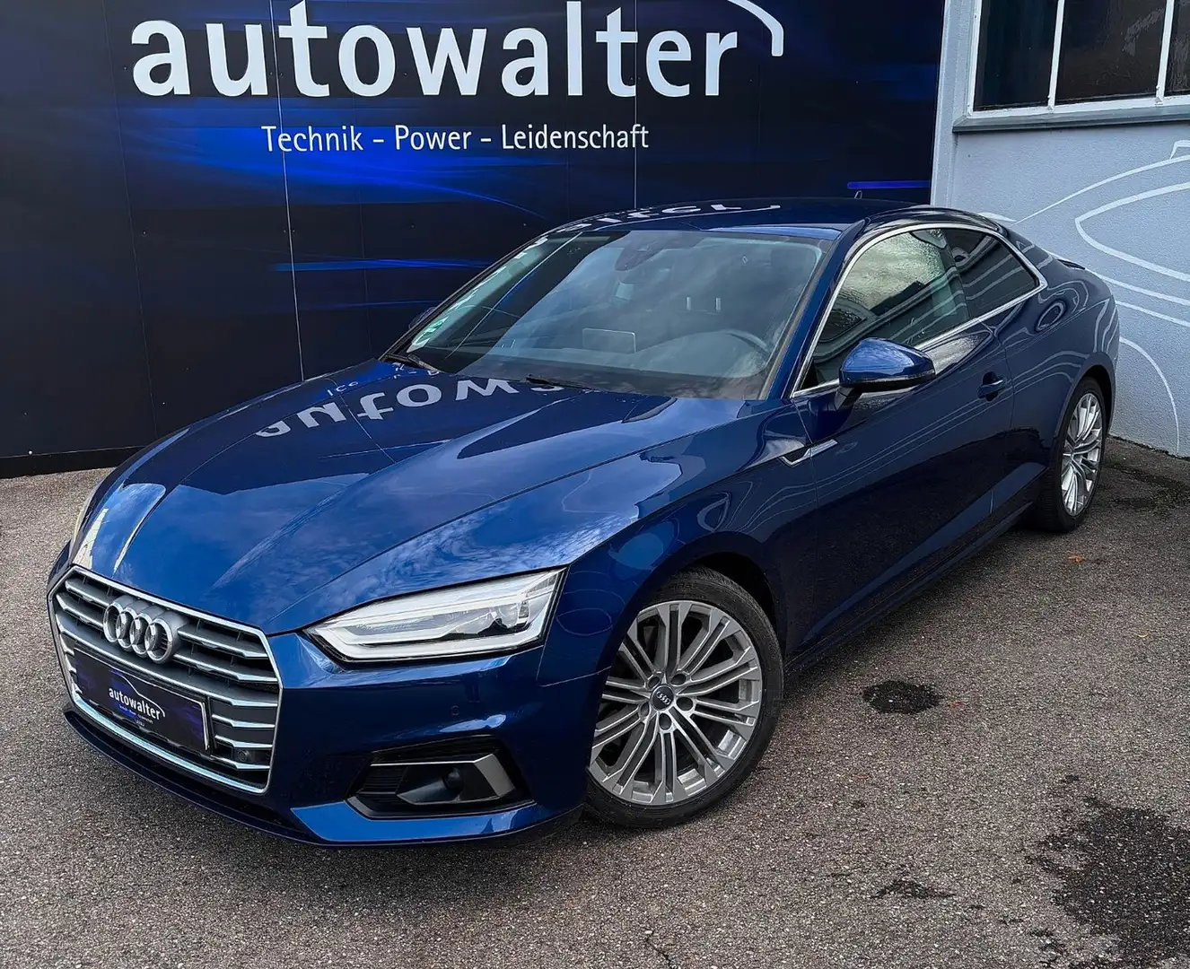 Audi A5 Coupe sport  S - Line Azul - 2