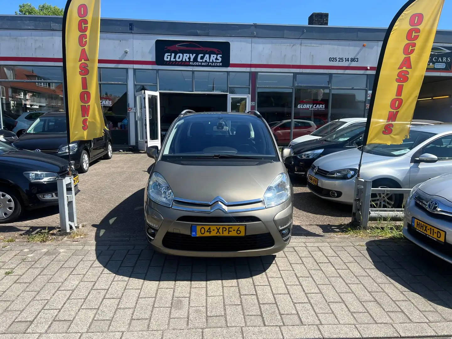 Citroen Grand C4 Picasso 1.6 VTi Collection 7 PERSOON-NAVI-PDC-TREKHAAK Bruin - 1
