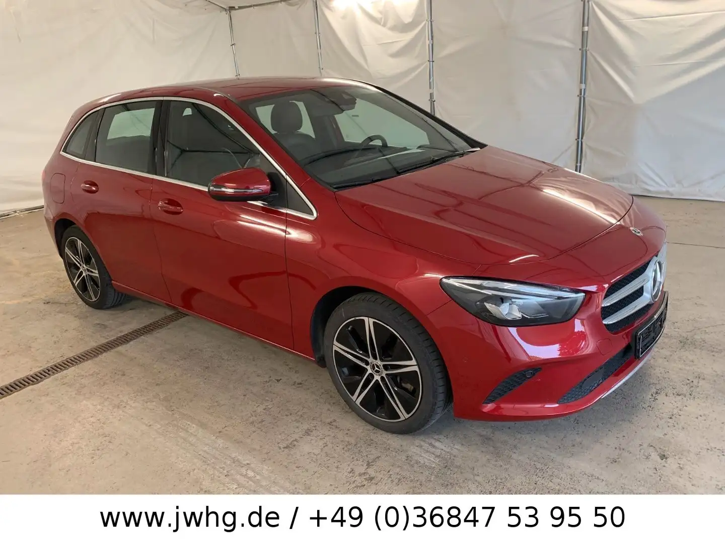 Mercedes-Benz B 250 e Progressive LED 18"Unfallfrei Widescreen Červená - 2