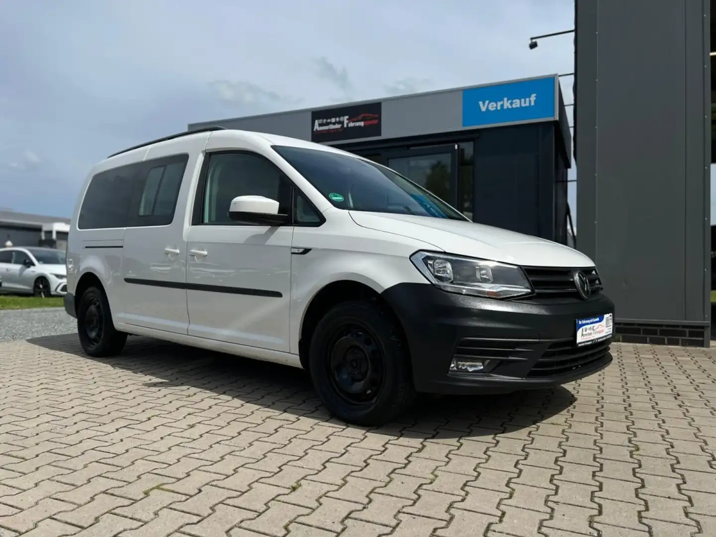 Volkswagen Caddy Maxi 2.0 TDI BMT EU6 Maxi Trendline *AHK-SHZ-KAMER Bianco - 2