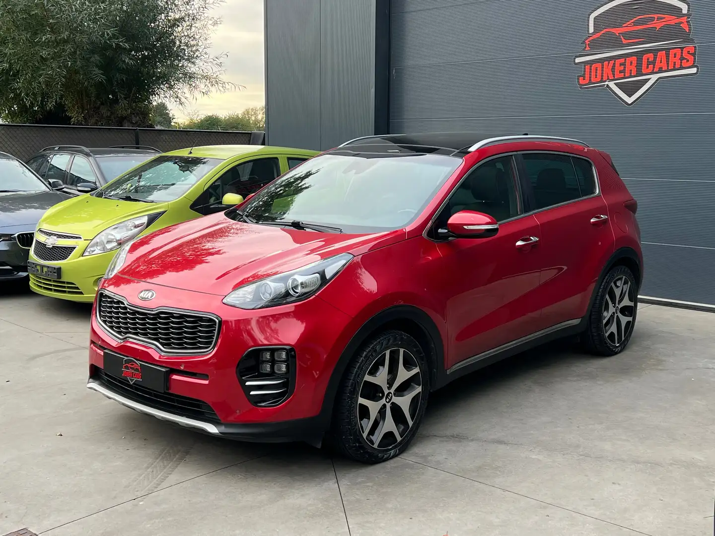 Kia Sportage 1.7 CRDI GT Line AUTOMAAT EURO6 PANORAMISCHDAK Rouge - 2