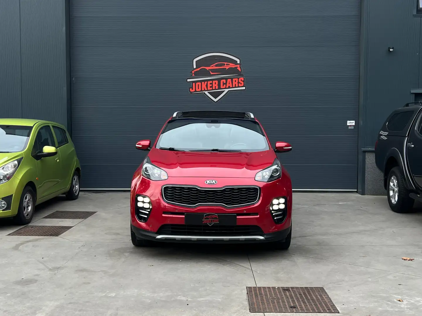 Kia Sportage 1.7 CRDI GT Line AUTOMAAT EURO6 PANORAMISCHDAK Rouge - 1