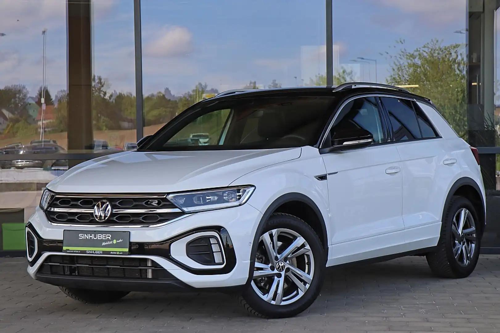 Volkswagen T-Roc 2.0 TDI R-Line DSG ACC, AHK, LED, Navi, Kamera,... Weiß - 1