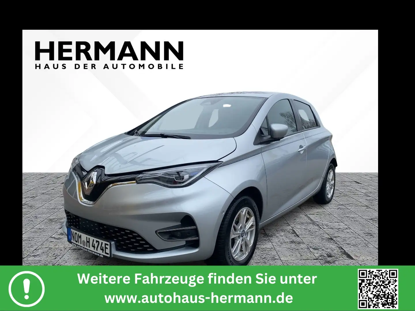 Renault ZOE R135/Z.E. 50 Riviera (Batteriekauf)*Leder* Grau - 1