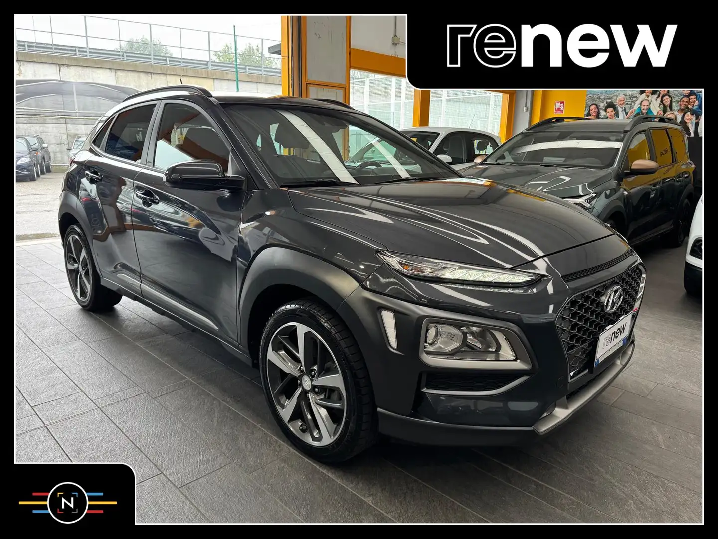 Hyundai KONA Xpossible Techno Pack 1.6 CRDi 115cv APPLE CARPLAY Grigio - 1
