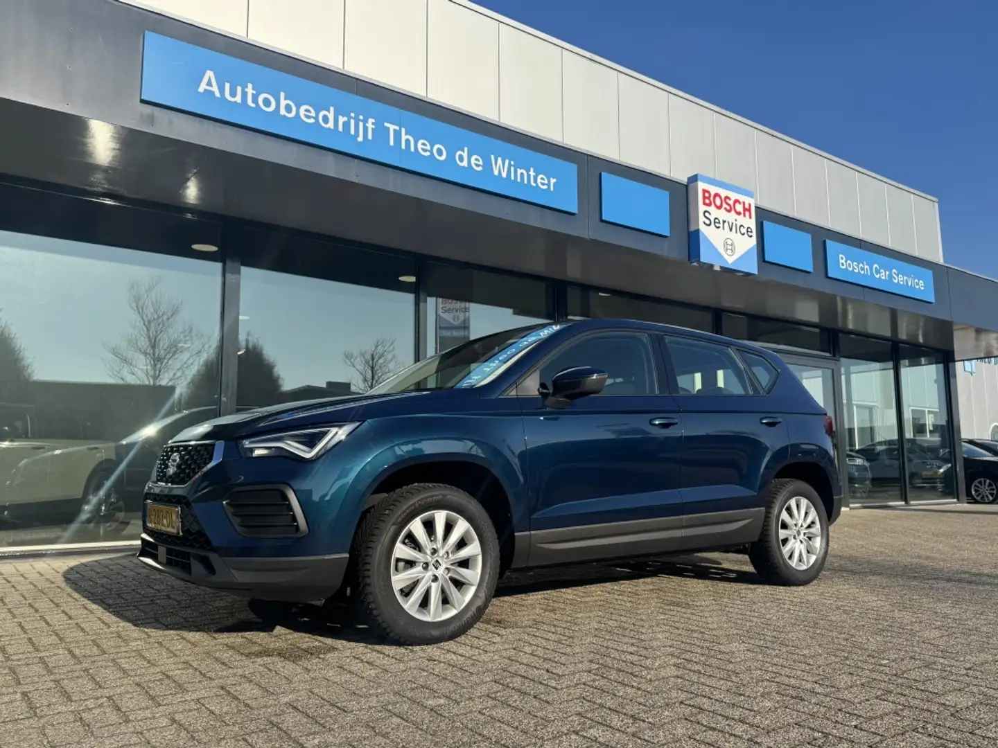 SEAT Ateca 1.0 TSI Reference| LED, Clima, Navi, Cruise, CarPl Blauw - 1