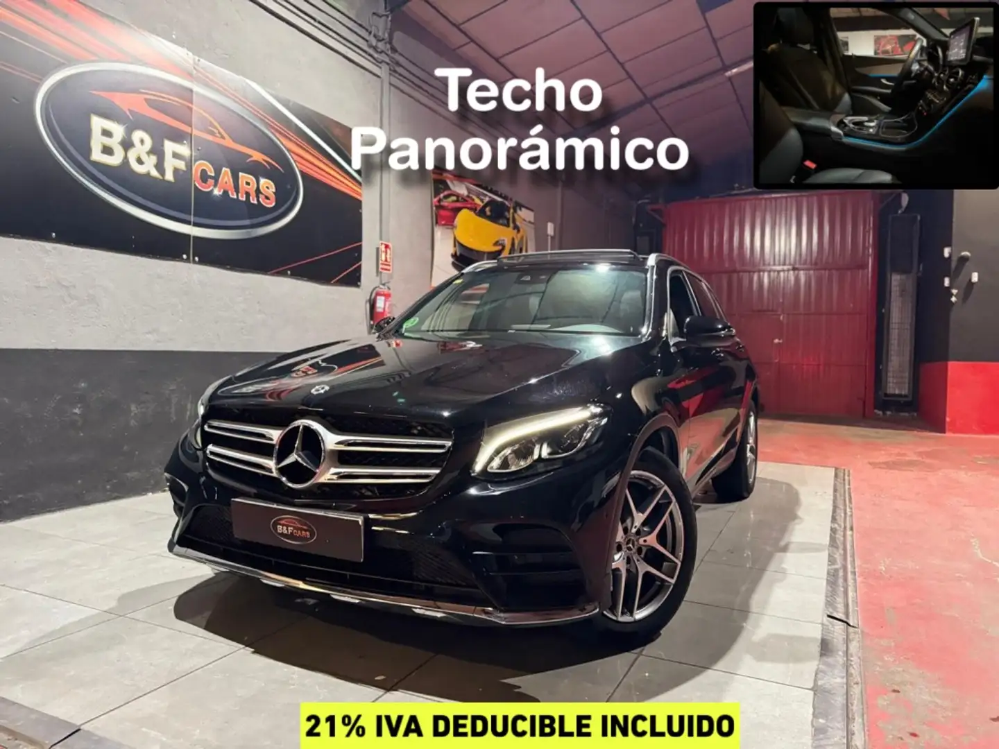 Mercedes-Benz GLC 250 4Matic Aut. Negro - 1