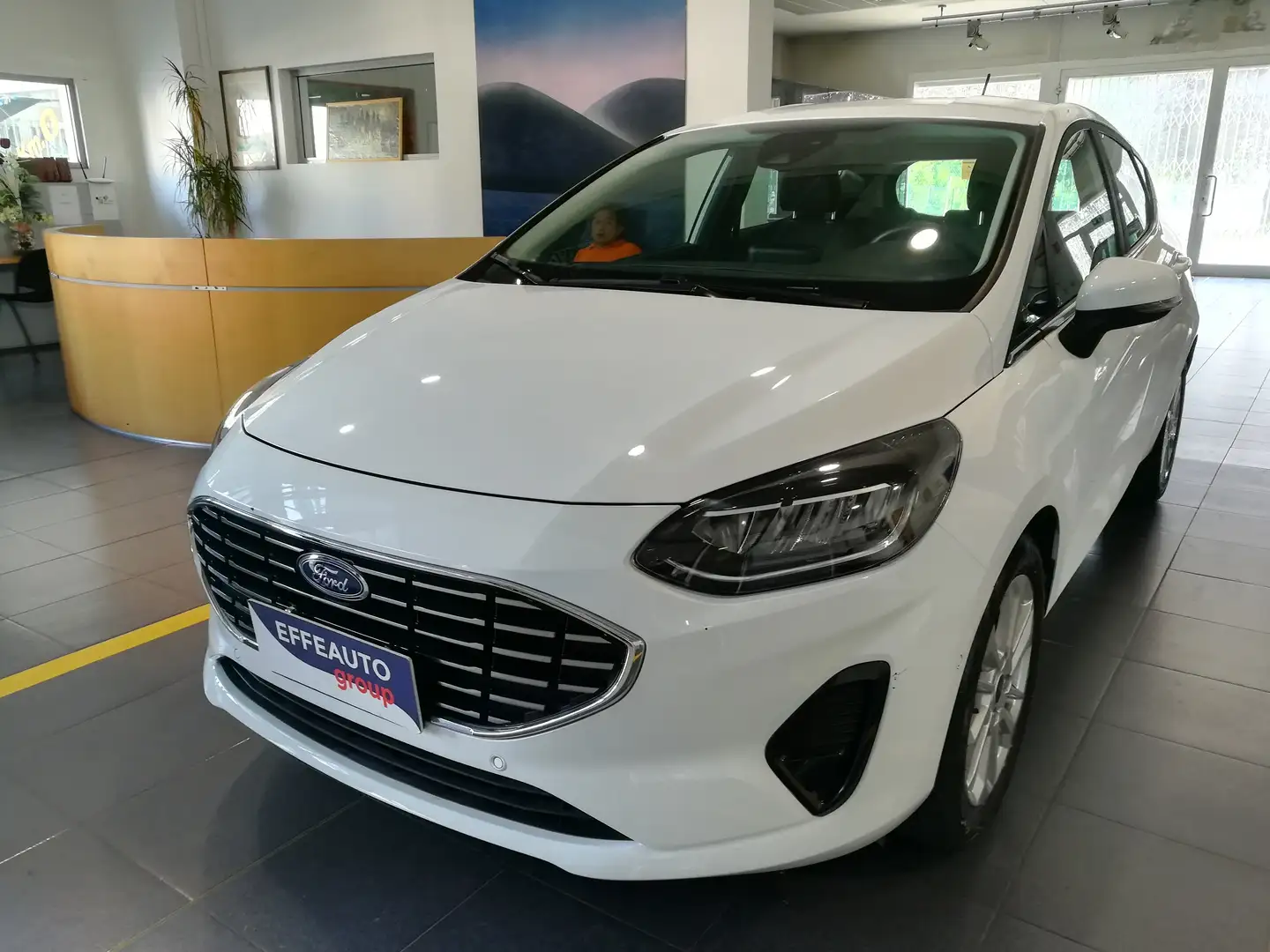 Ford Fiesta Fiesta 5p 1.1 Titanium 75cv Wit - 1