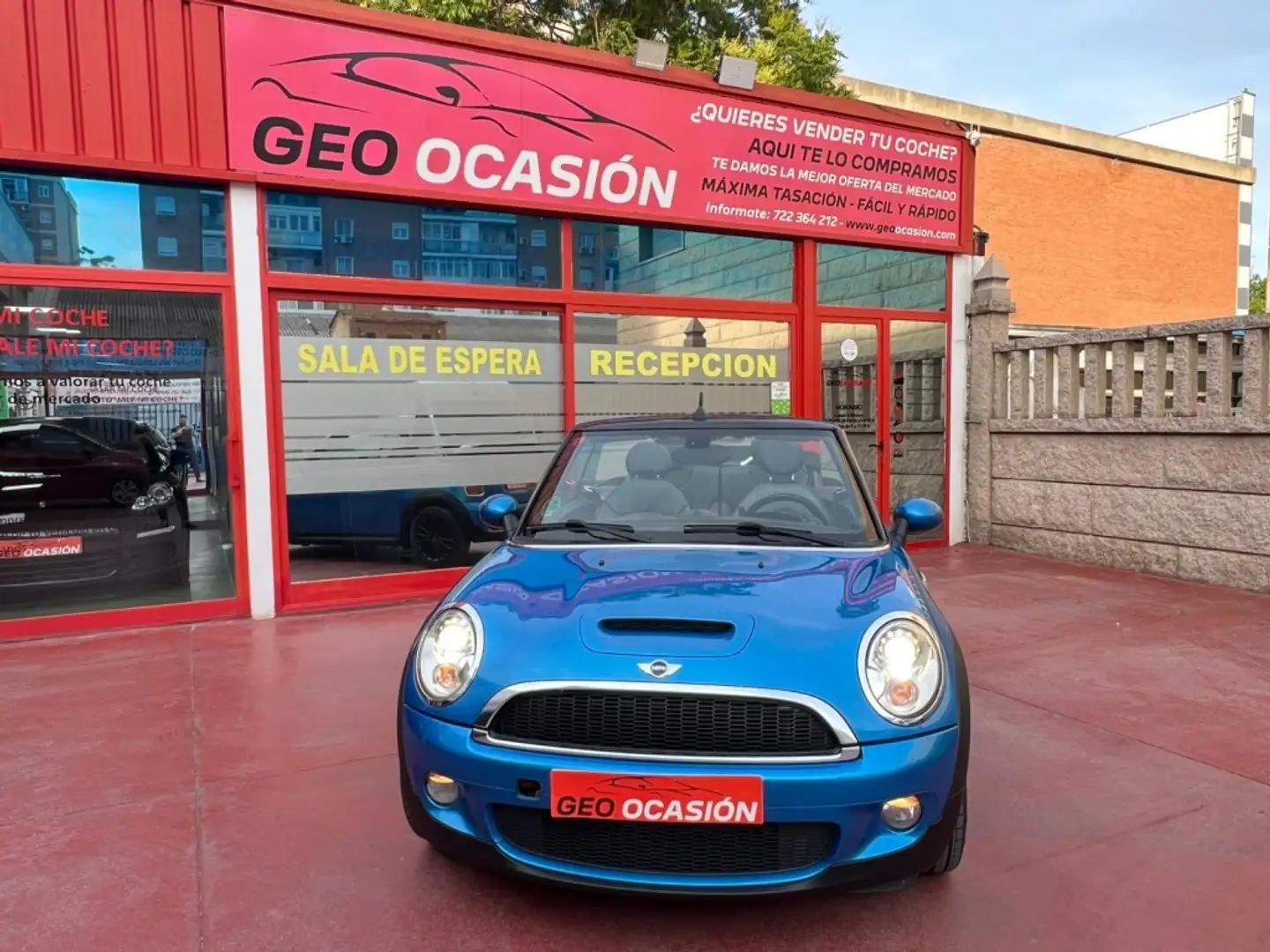 MINI Cooper S Cabrio Azul - 2