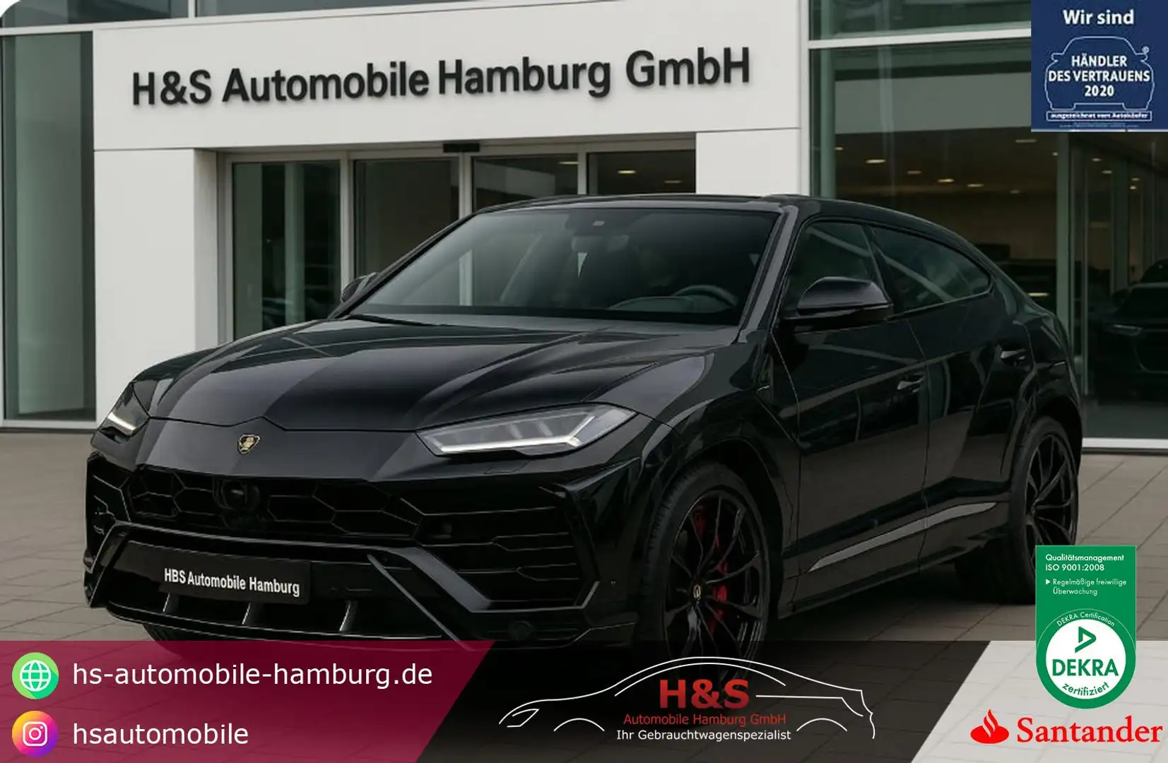Lamborghini Urus new Service Černá - 1