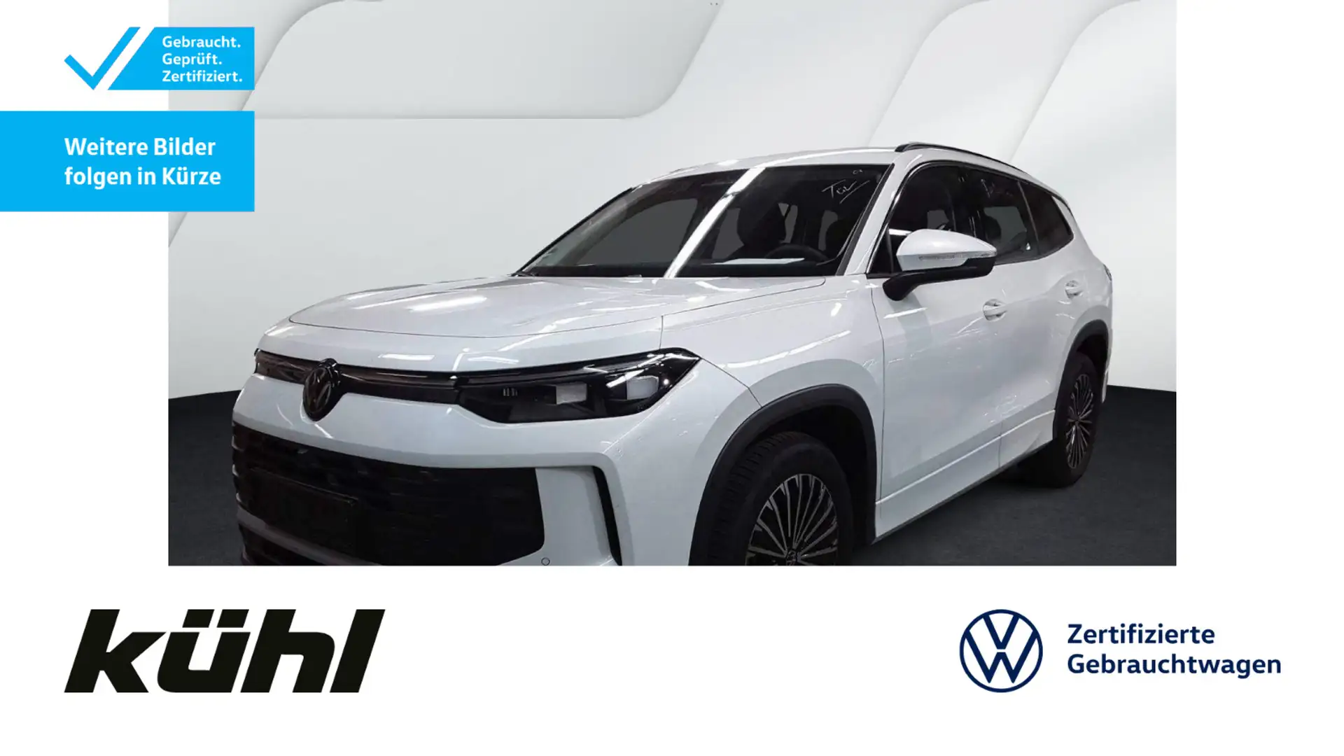 Volkswagen Tayron 1.5 eTSI DSG Life IQ.Light/ACC/360°/App/N Weiß - 1