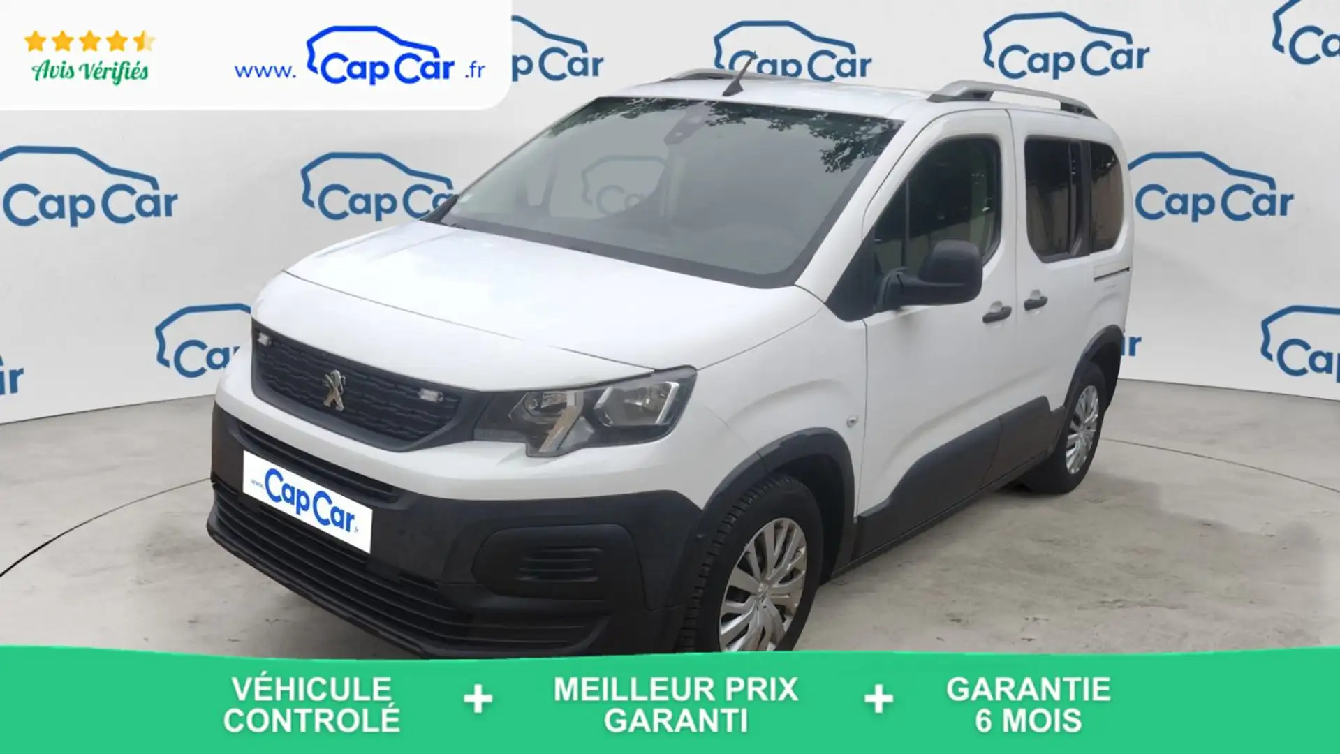 Peugeot Rifter 1.2 PureTech 110 Active Blanc - 1