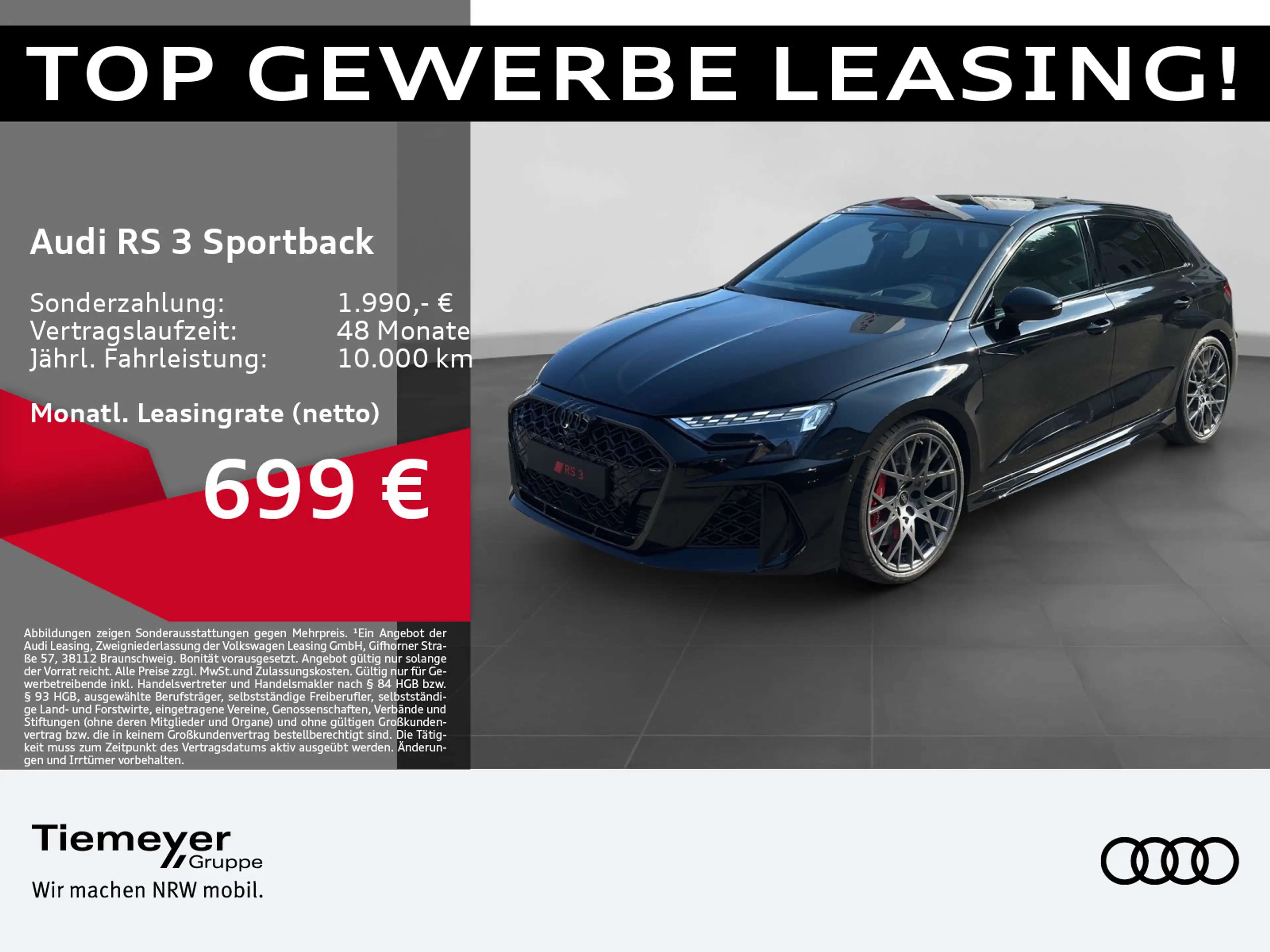 Audi RS3 RS3 Sportback PANO KAMERA LM19 SONOS