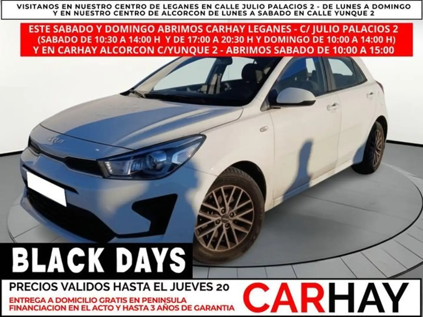 Kia Rio 1.0 T-GDI 74KW (100CV) MHEV IMT CONCEPT Weiß - 1