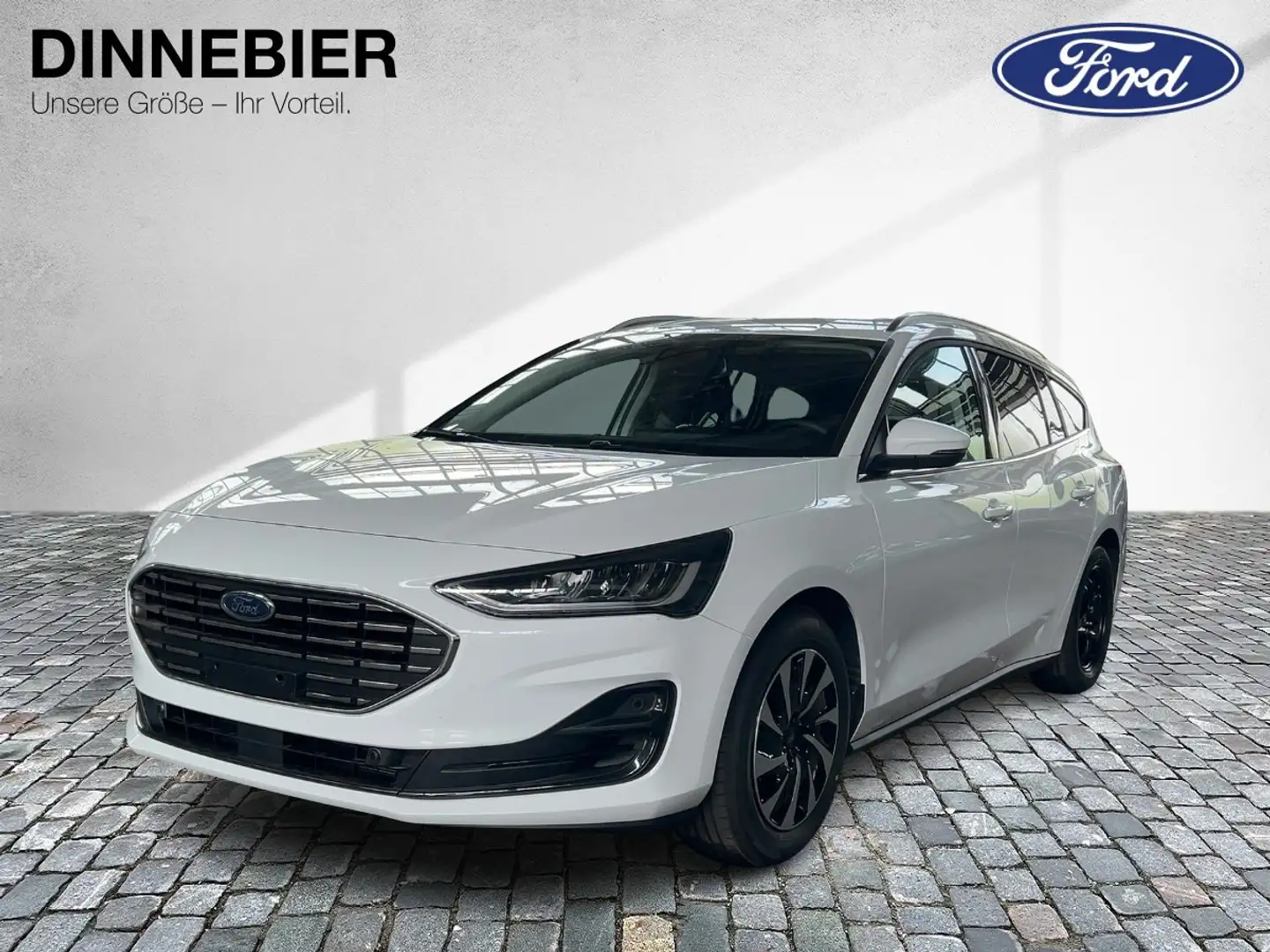 Ford Focus Titanium 1.5 LED+Navi+Winterpaket+PDC Blanc - 2