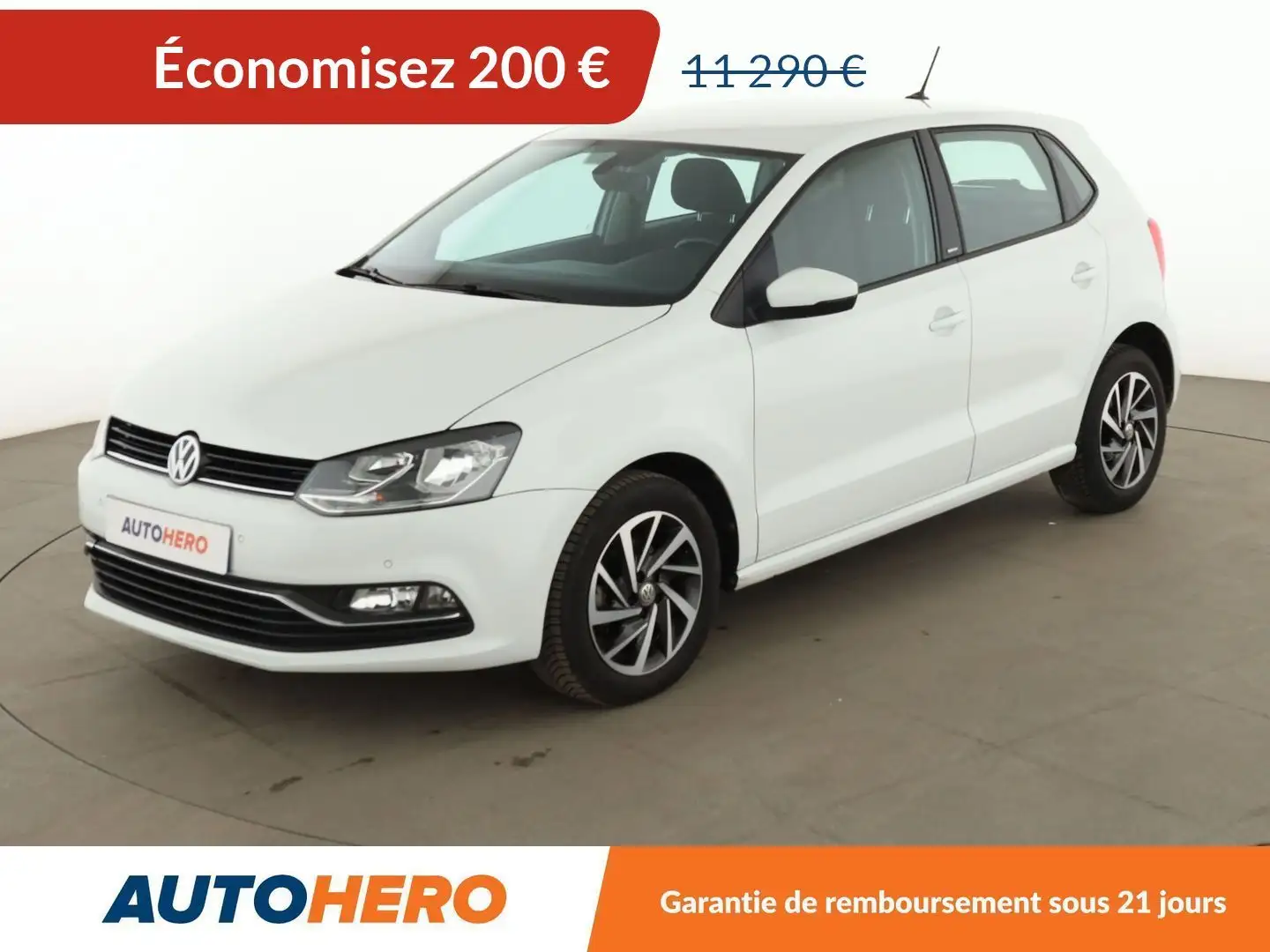 Volkswagen Polo 1.2 TSI BlueMotion Tech Match Blanc - 1