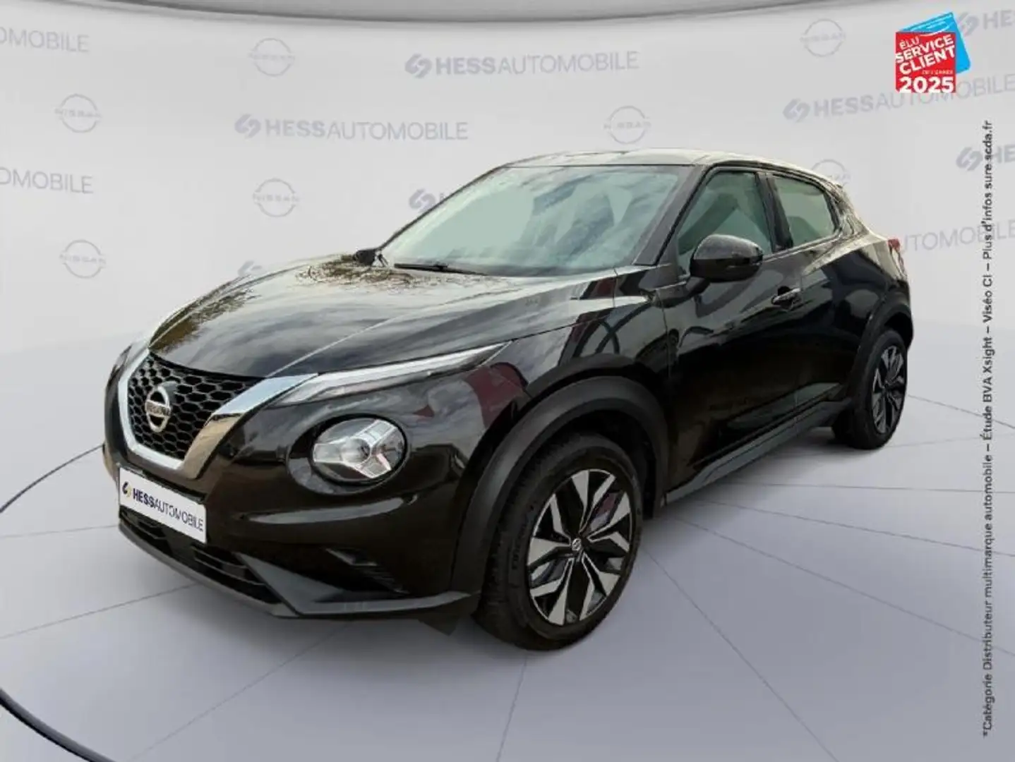Nissan Juke 1.0 DIG-T 114ch Acenta DCT 2021.5 Zwart - 1