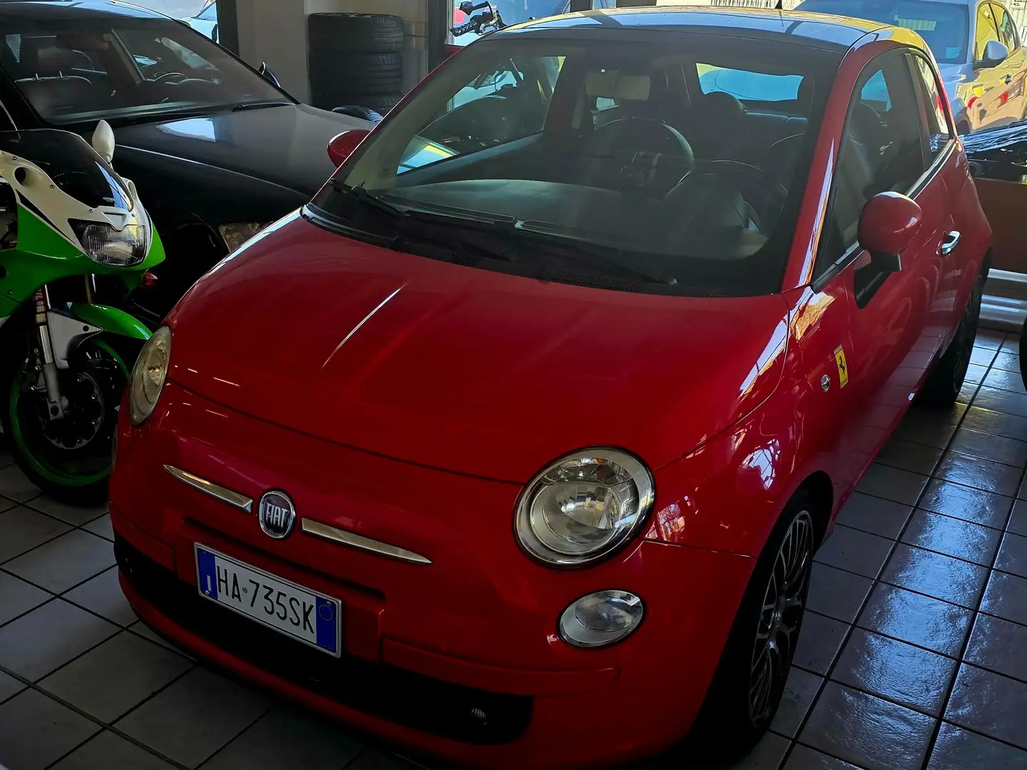 Fiat 500 LIMITED EDITION FERRARI NUMERATA N°140/200 Rosso - 1