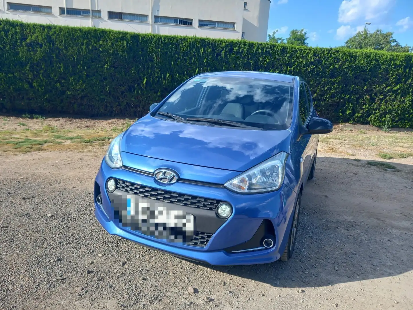 Hyundai i10 1.0 MPI Tecno Azul - 1