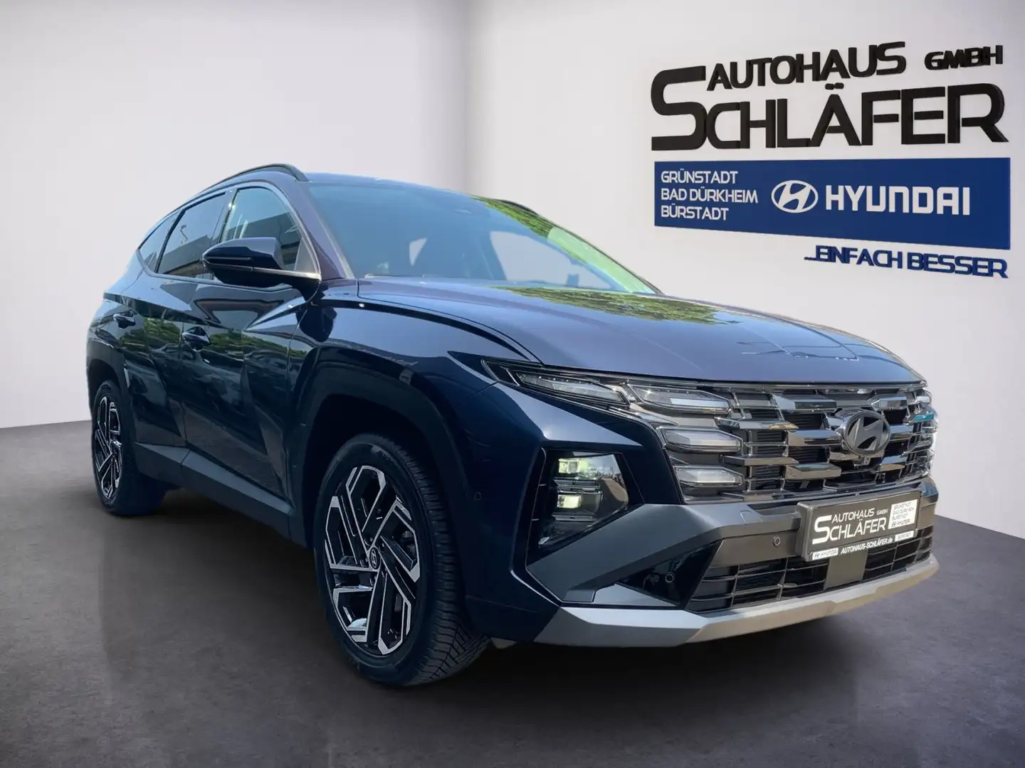 Hyundai TUCSON TUCSON 1.6 T-GDI Prime Plug-In Hybrid 4WD AHK Blu/Azzurro - 2