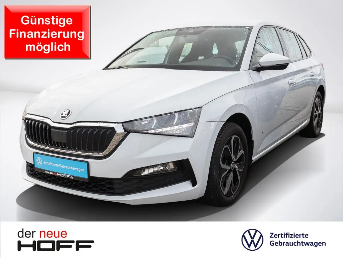 Skoda Scala 1.0 TSI Ambition Dynamic-Paket LED PDC Smart Link Weiß - 1