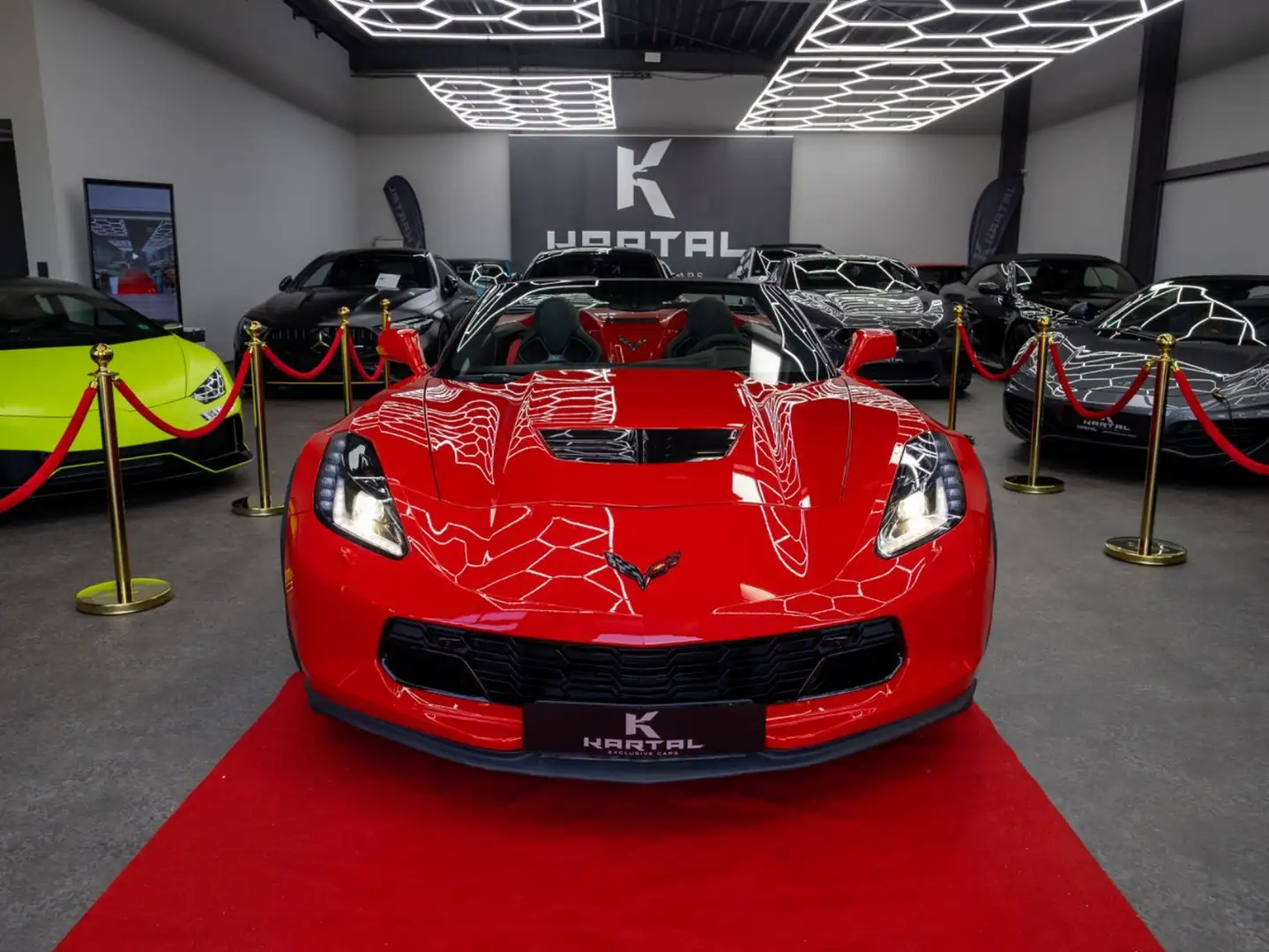 Corvette Z06 6.2 V8 Z06 AT8 Cabriolet Super Sport Rot - 1