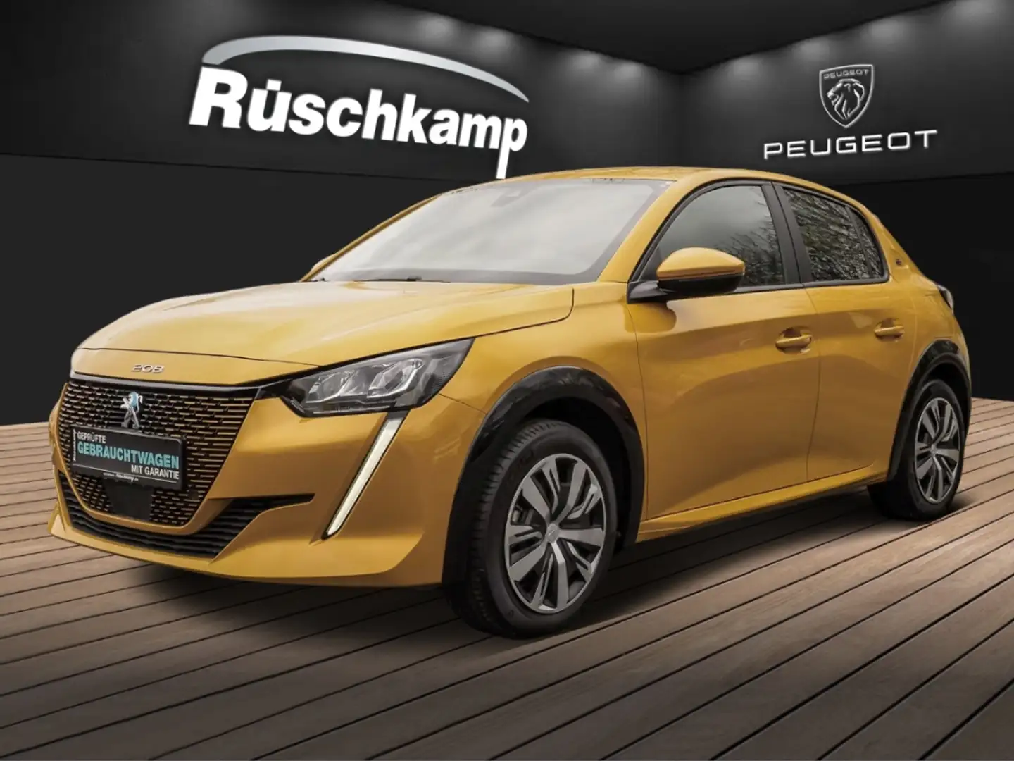 Peugeot 208 -e Active LED PDC SHZ Temp. AppleCar Gelb - 1